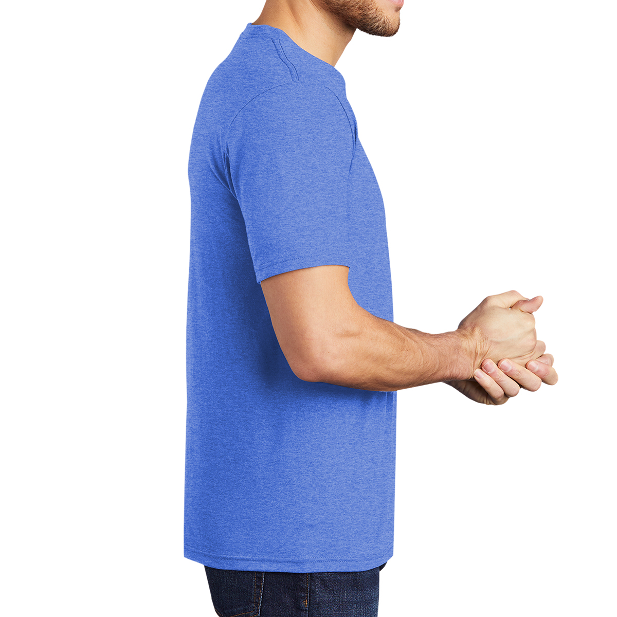 Picture of District Made® Men's Perfect Tri™ Crew Tee