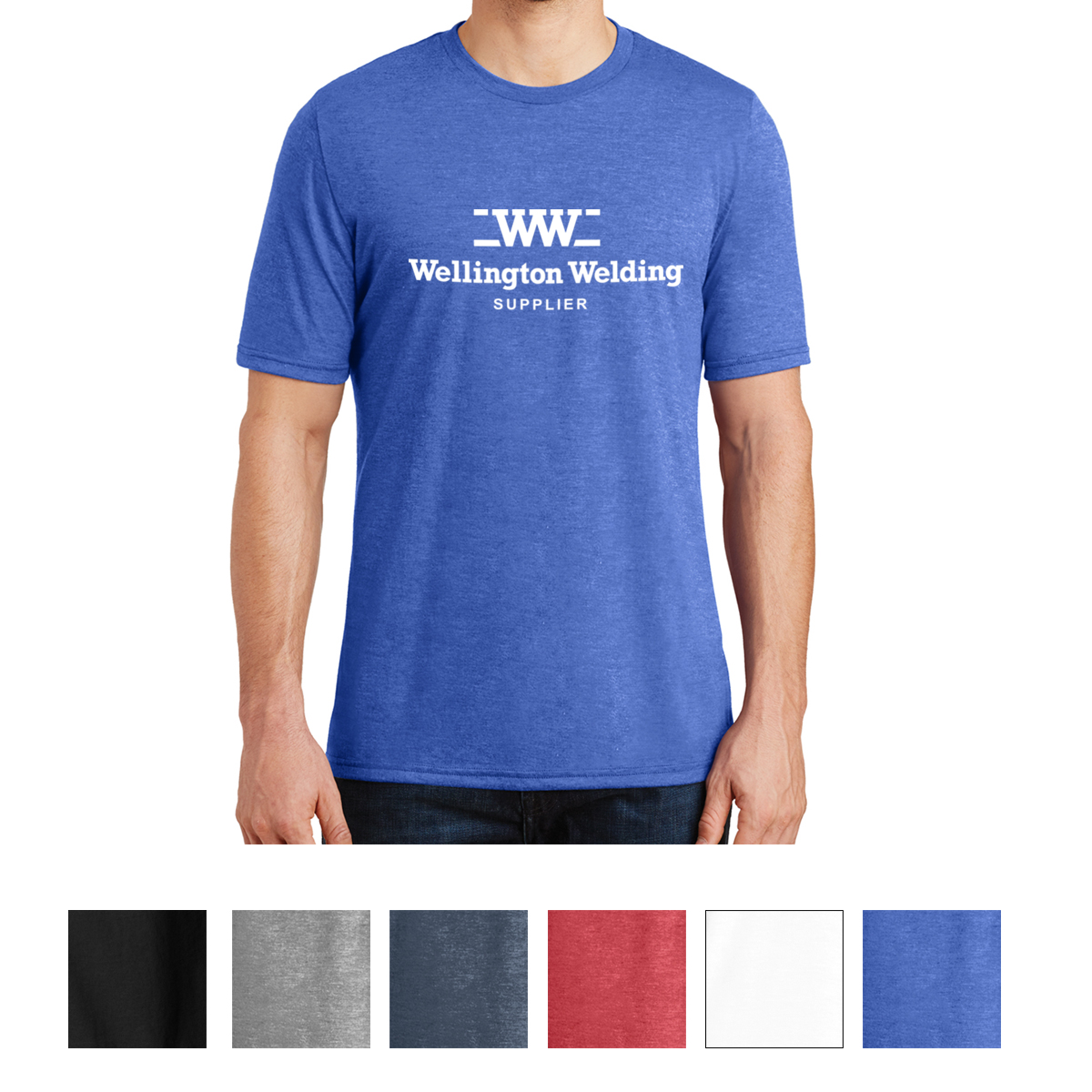 Picture of District Made® Men's Perfect Tri™ Crew Tee