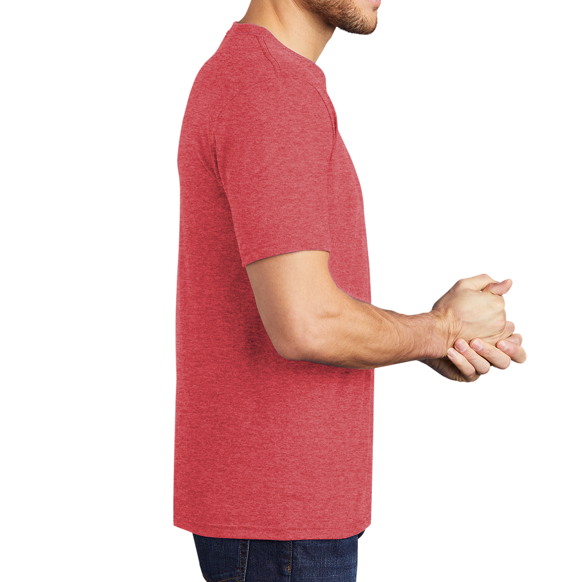 Picture of District Made® Men's Perfect Tri™ Crew Tee