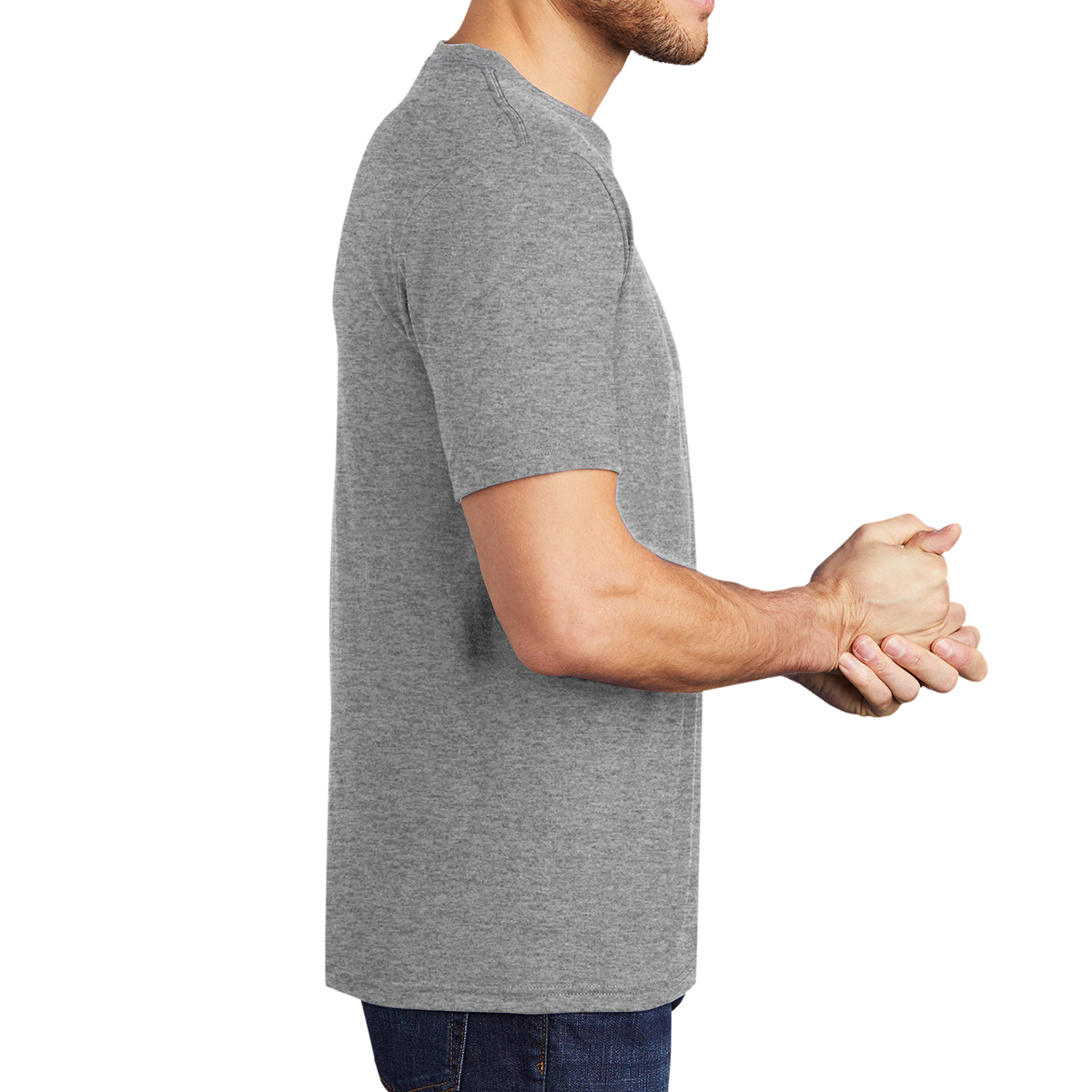 Picture of District Made® Men's Perfect Tri™ Crew Tee