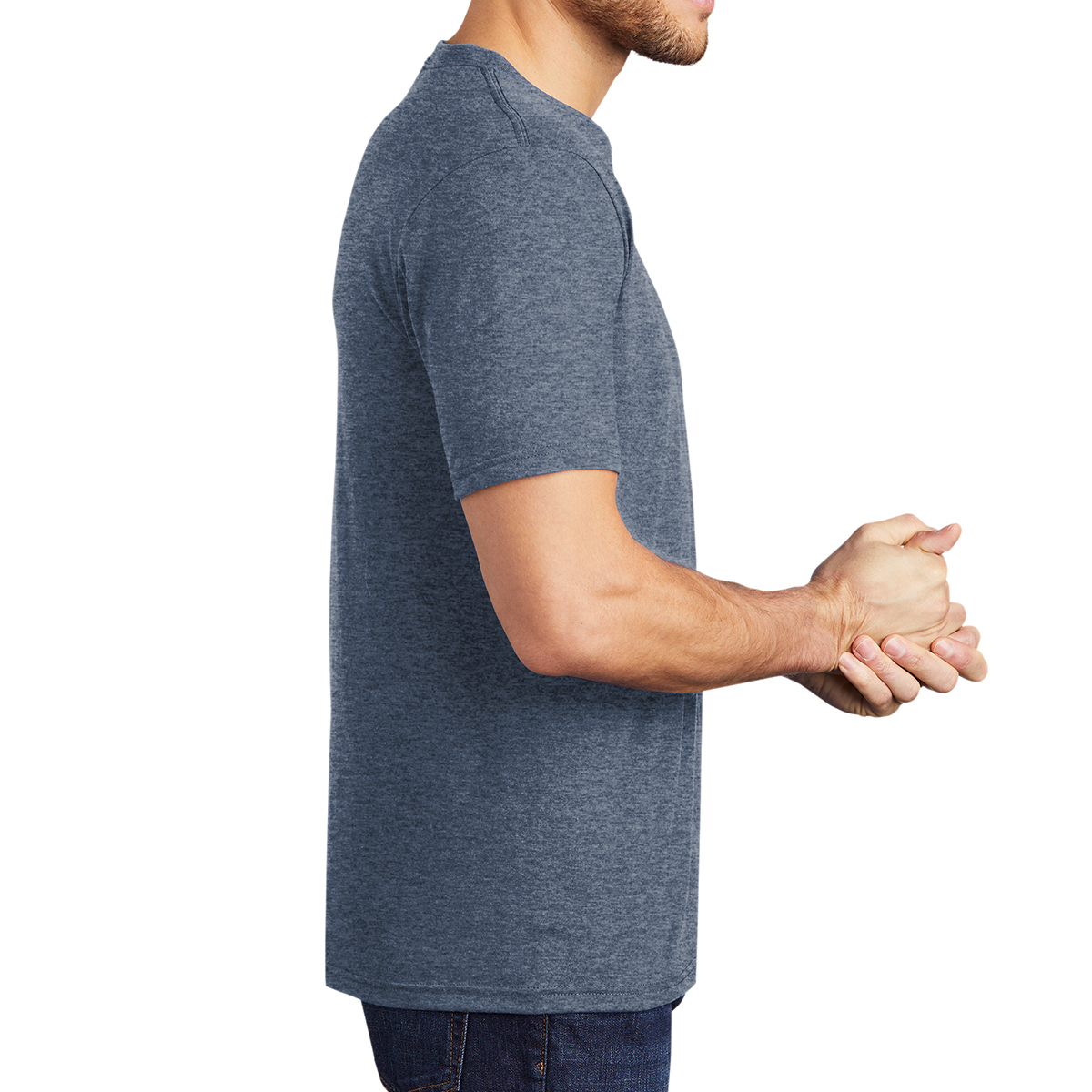 Picture of District Made® Men's Perfect Tri™ Crew Tee