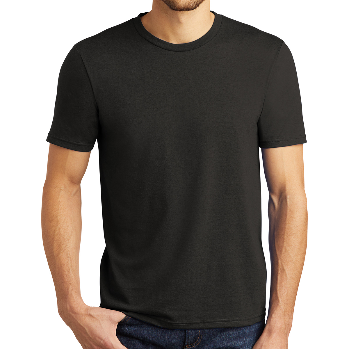 Picture of District Made® Men's Perfect Tri™ Crew Tee