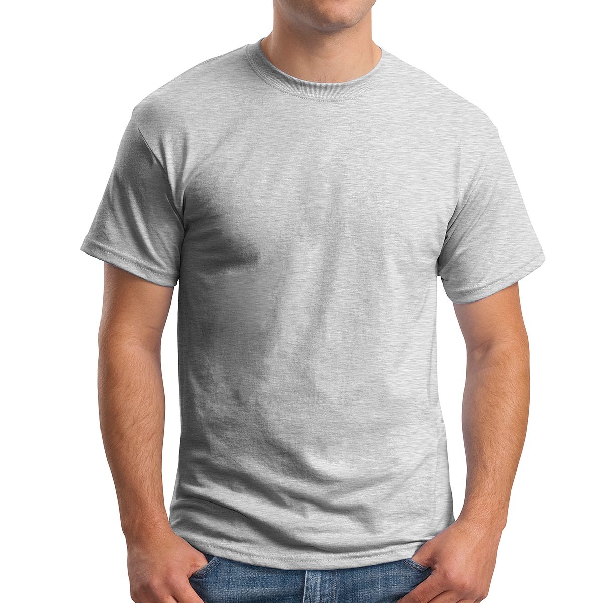 Picture of Hanes® - Ecosmart® 50/50 Cotton/poly T-shirt