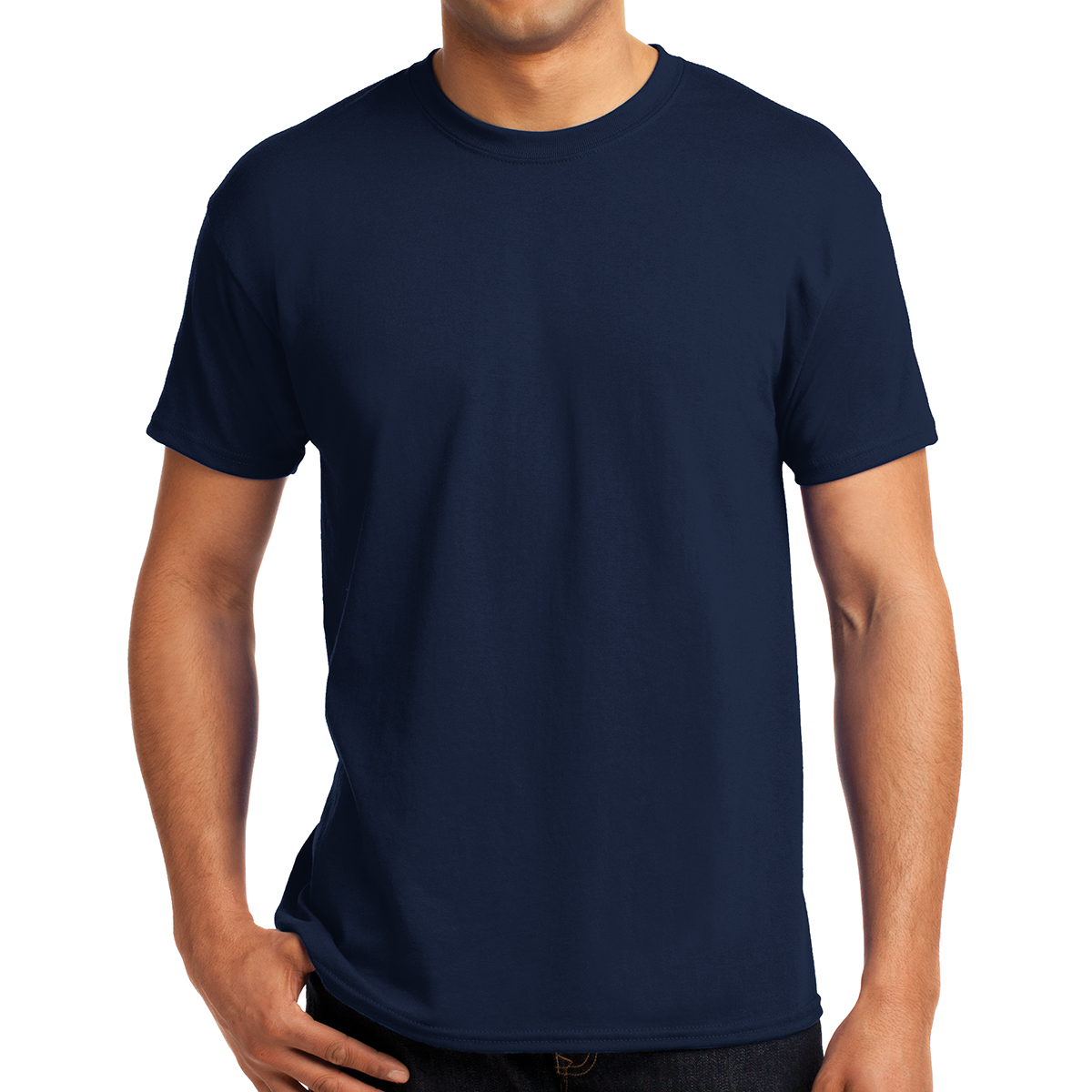 Picture of Hanes® - Ecosmart® 50/50 Cotton/poly T-shirt