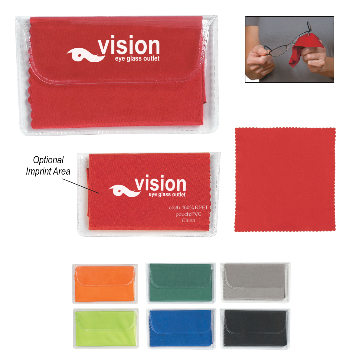 Picture of Microfiber Cleaning Cloth In Case