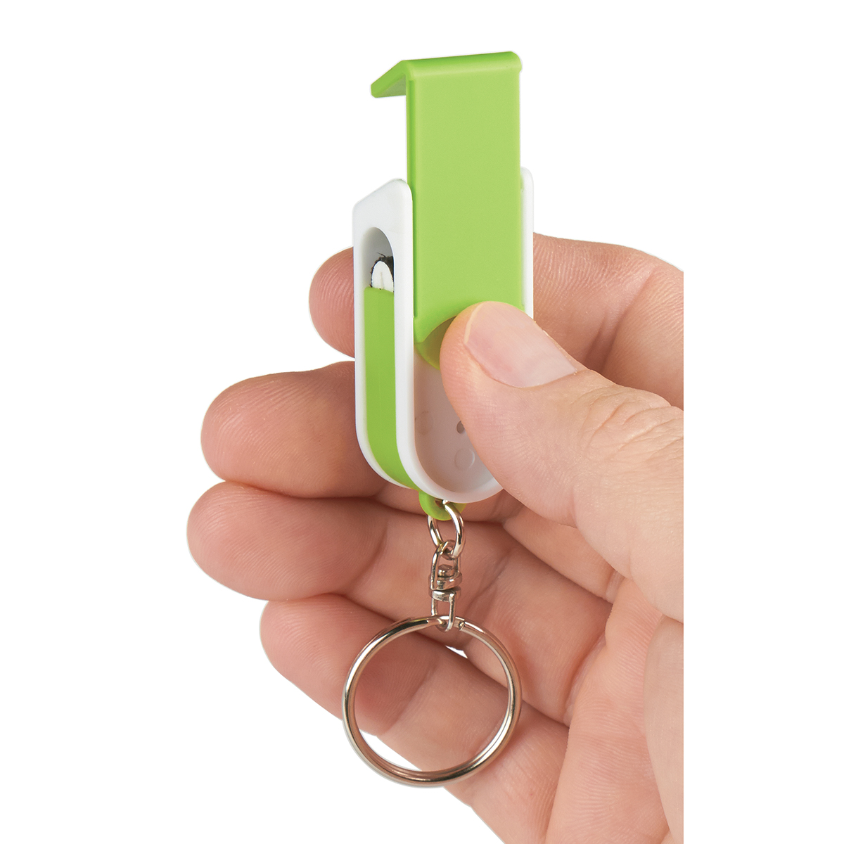 Picture of Phone Stand And Screen Cleaner Combo Key Chain