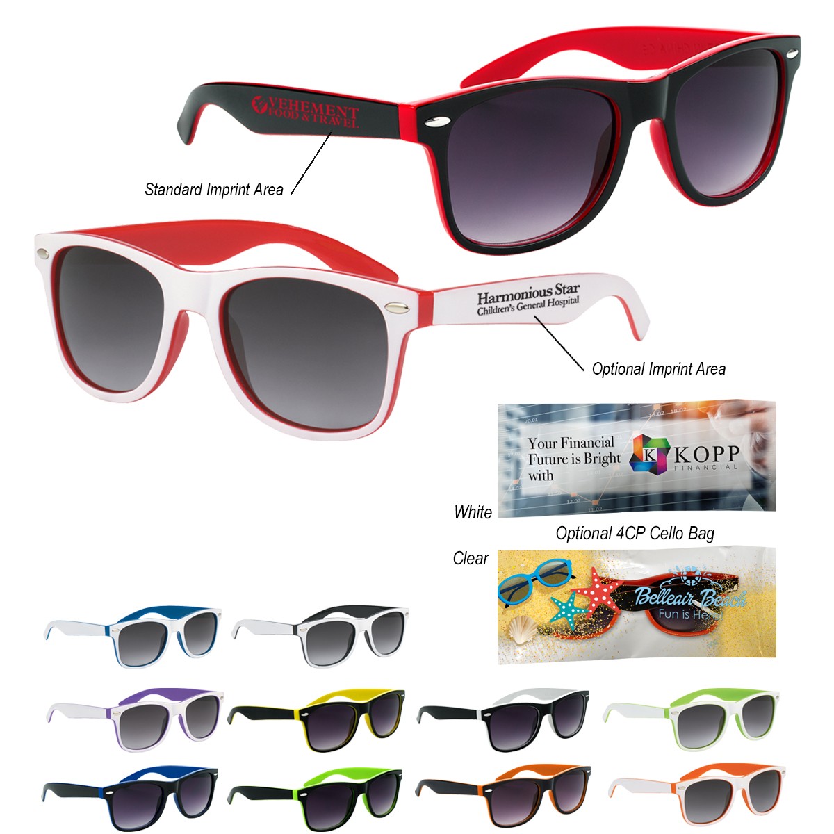 Picture of Two-tone Malibu Sunglasses