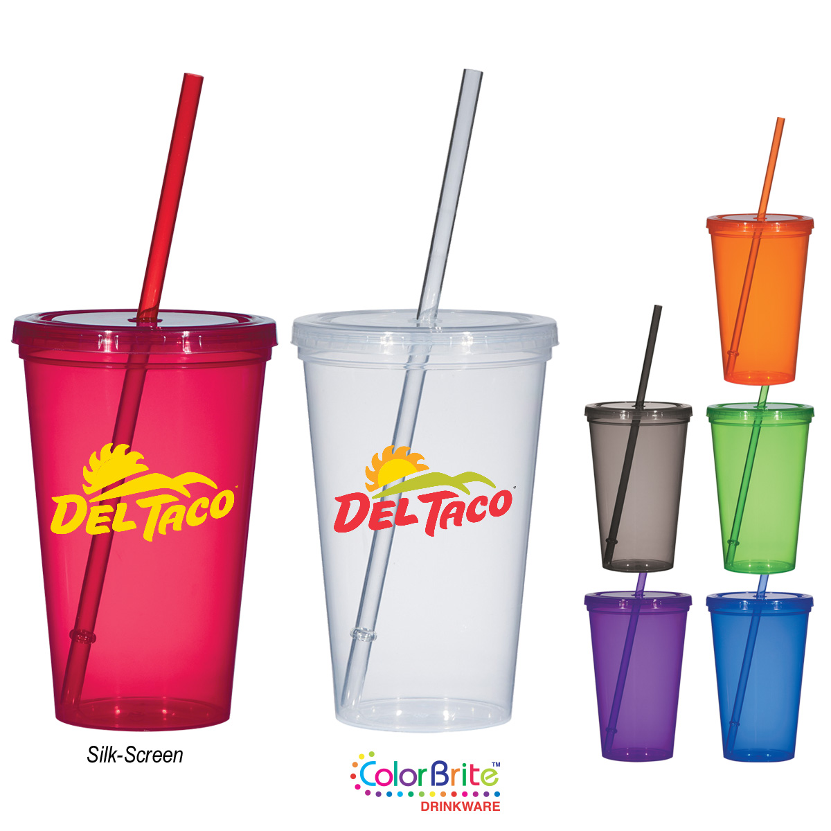 Picture of 22 Oz. Sunsplash Single Wall Tumbler