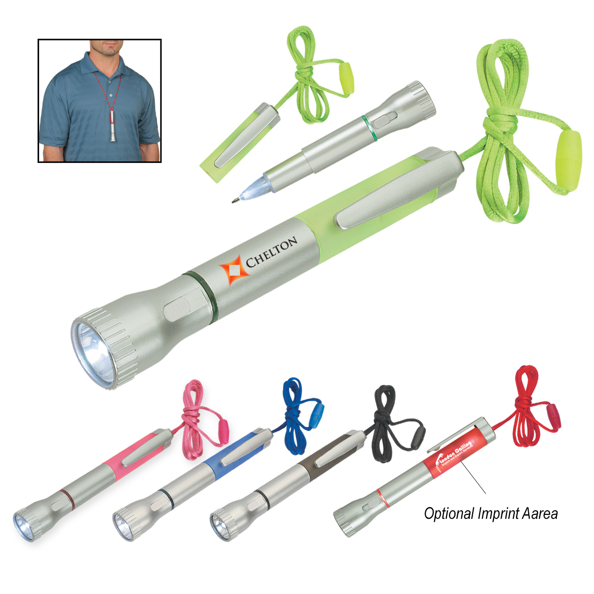 Picture of Flashlight With Light Up Pen