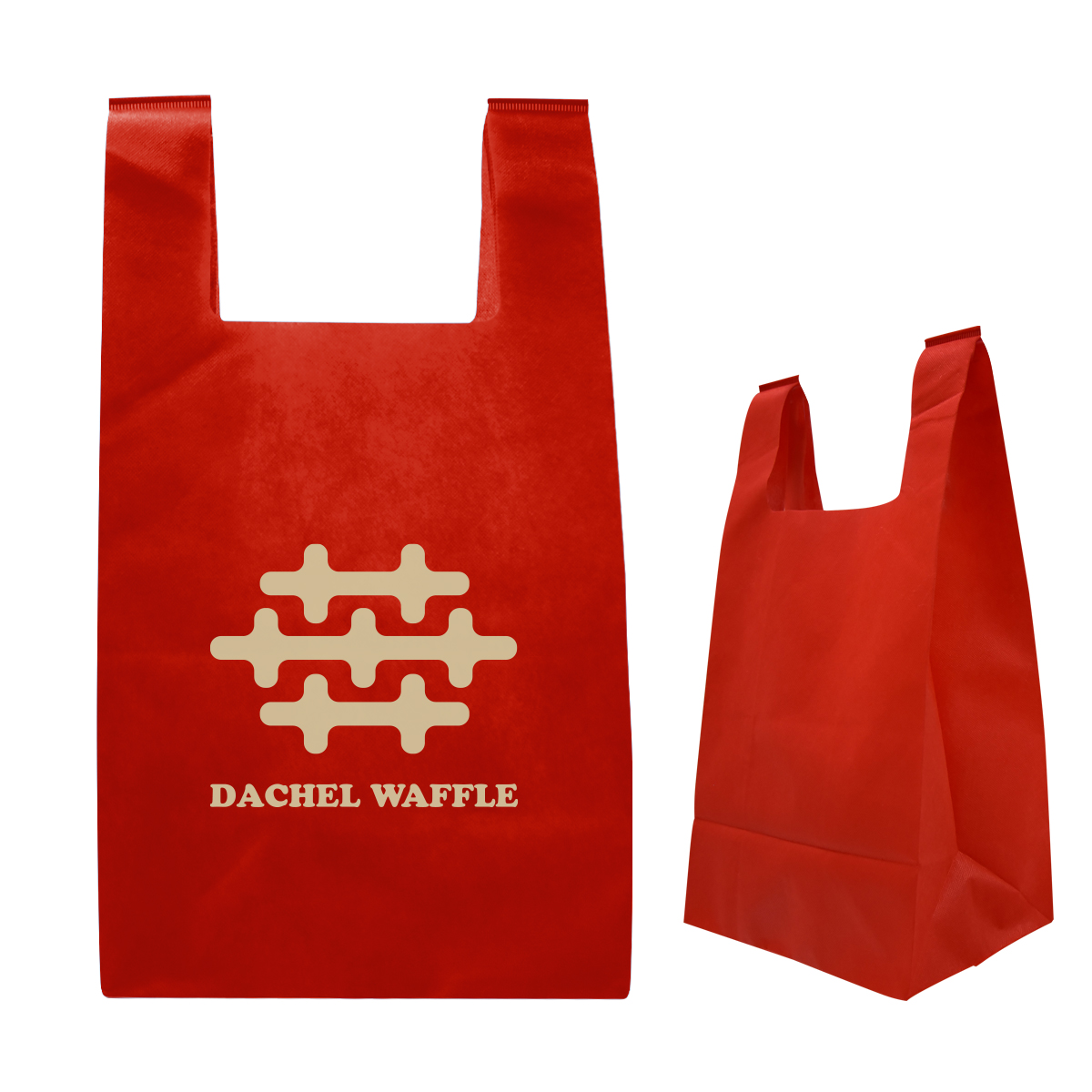 Picture of Reusable T-shirt Style Non-woven Tote Bag