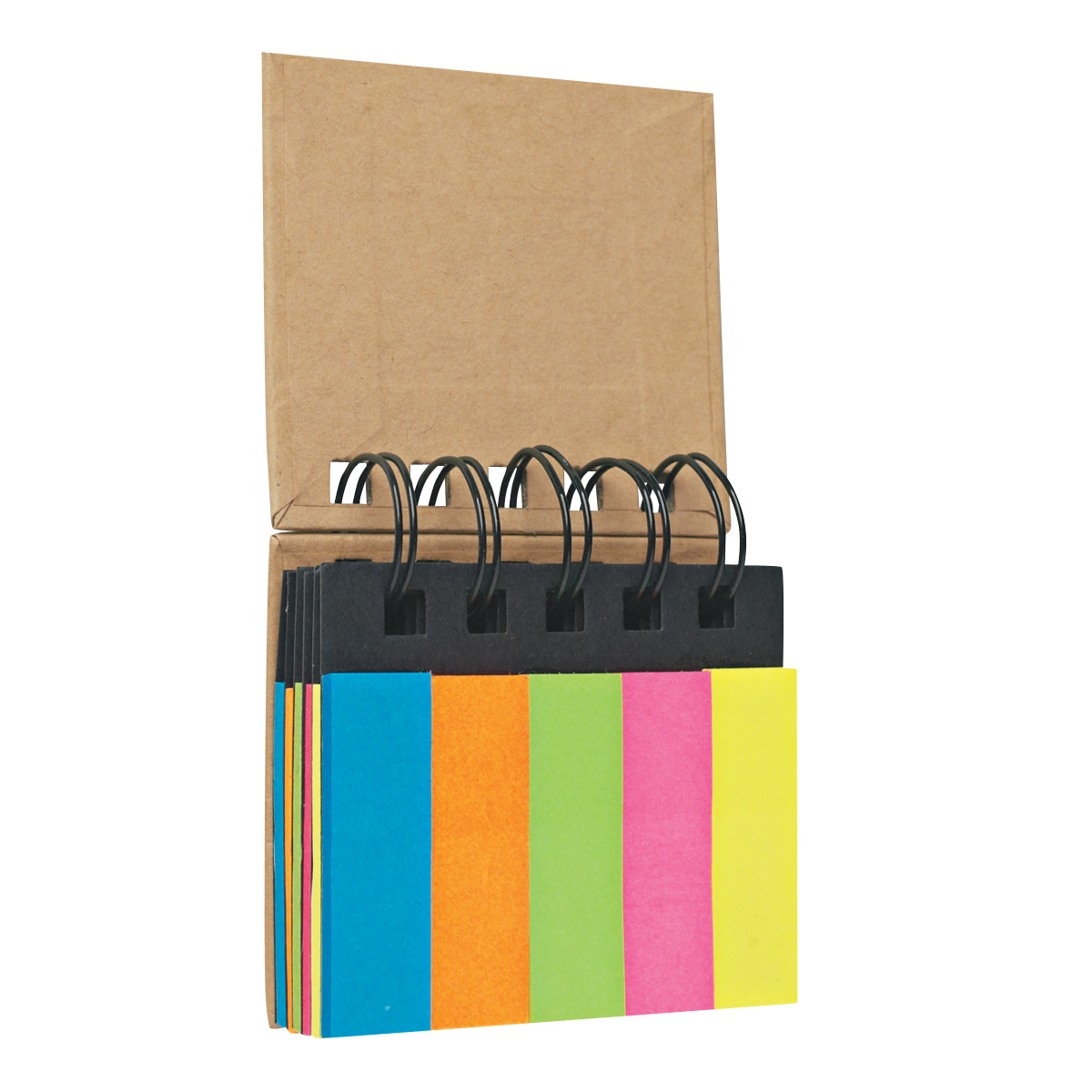 Picture of Spiral Book With Sticky Notes And Flags