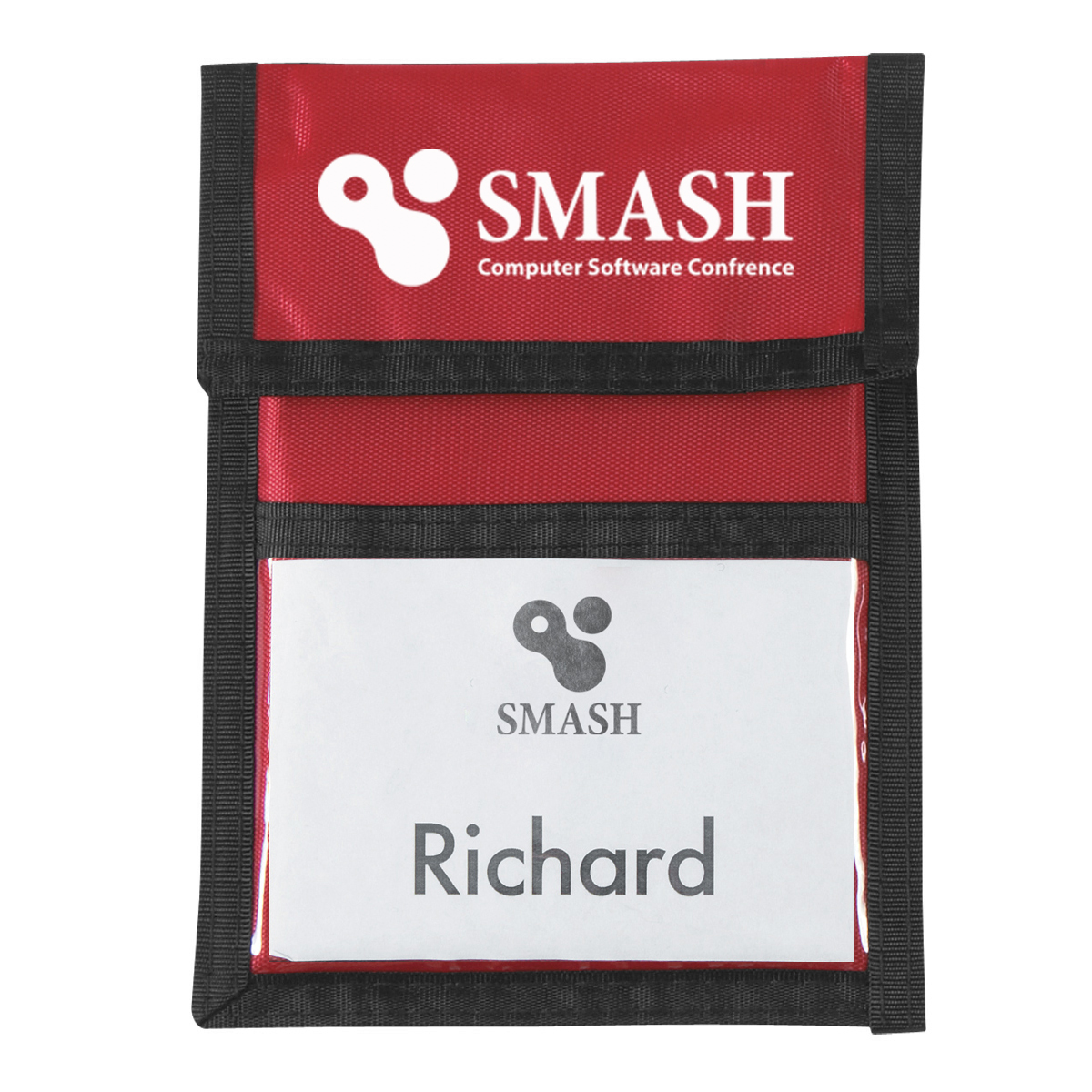 Picture of Nylon Neck Wallet Badge Holder