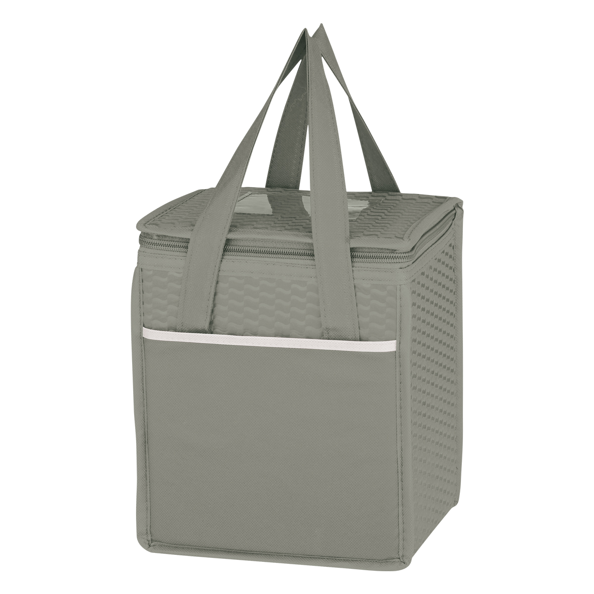 Picture of Non-woven Wave Design Kooler Lunch Bag