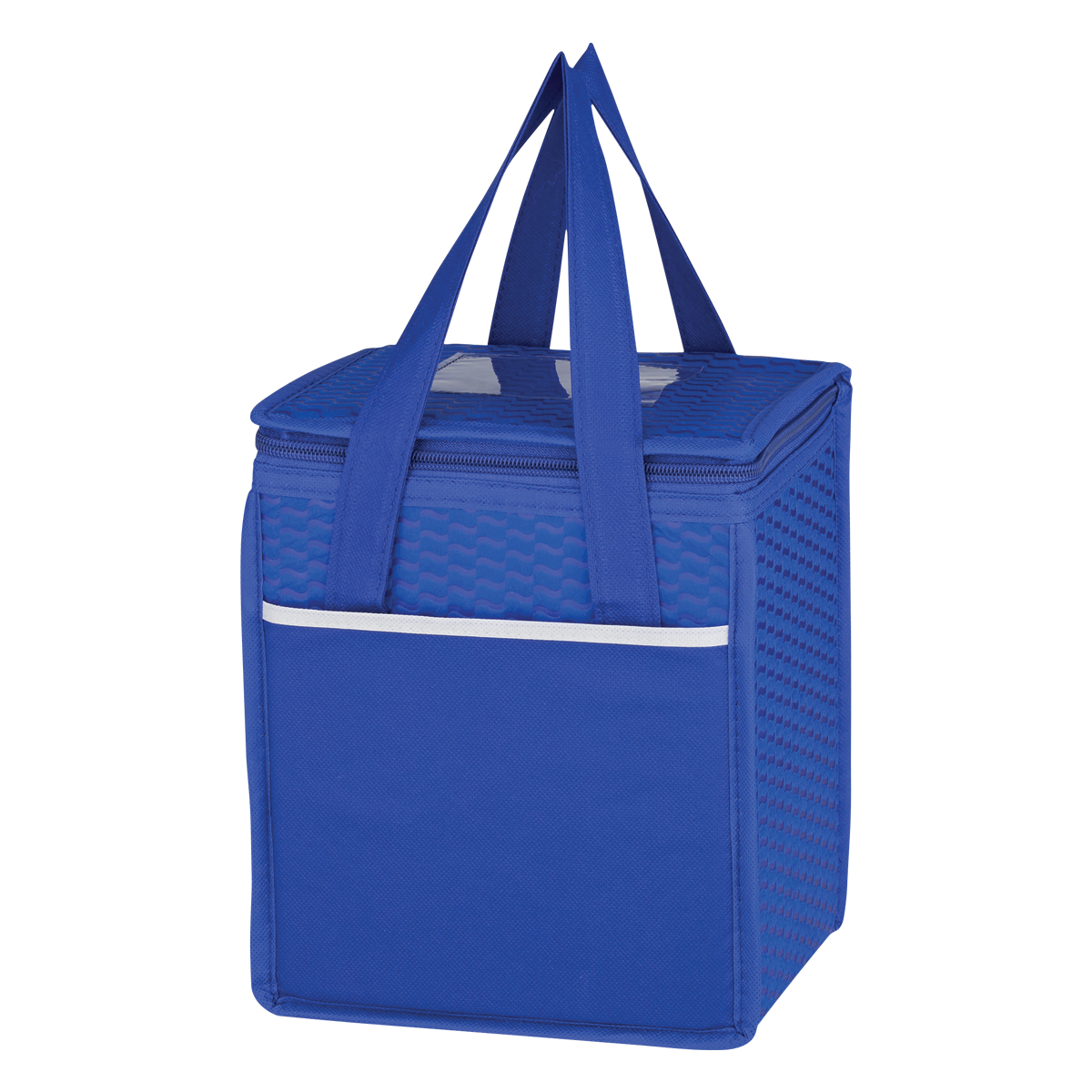 Picture of Non-woven Wave Design Kooler Lunch Bag