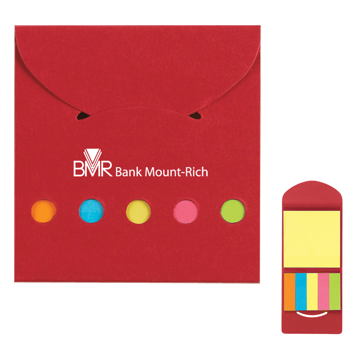 Picture of Sticky Notes And Flags In Pocket Case