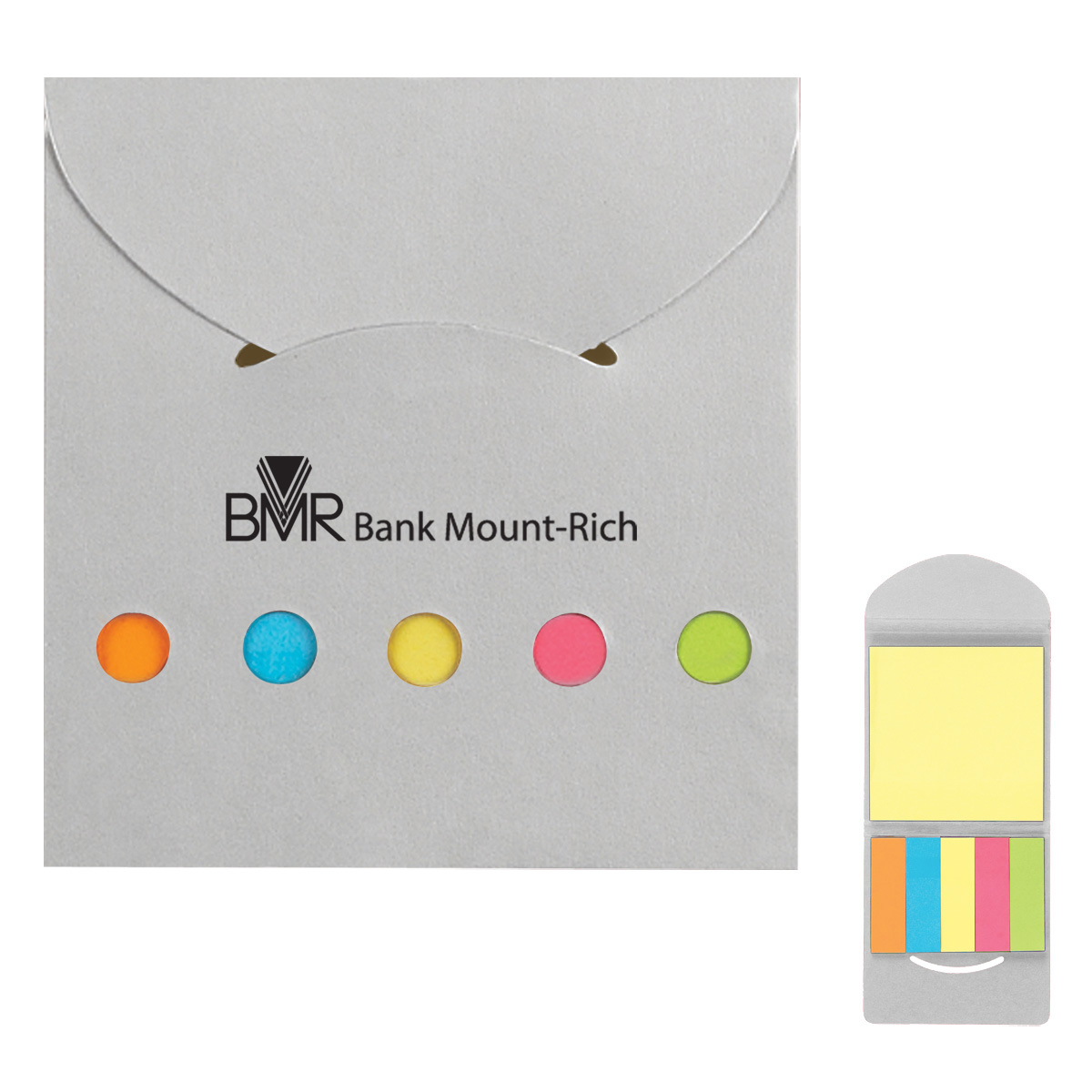 Picture of Sticky Notes And Flags In Pocket Case