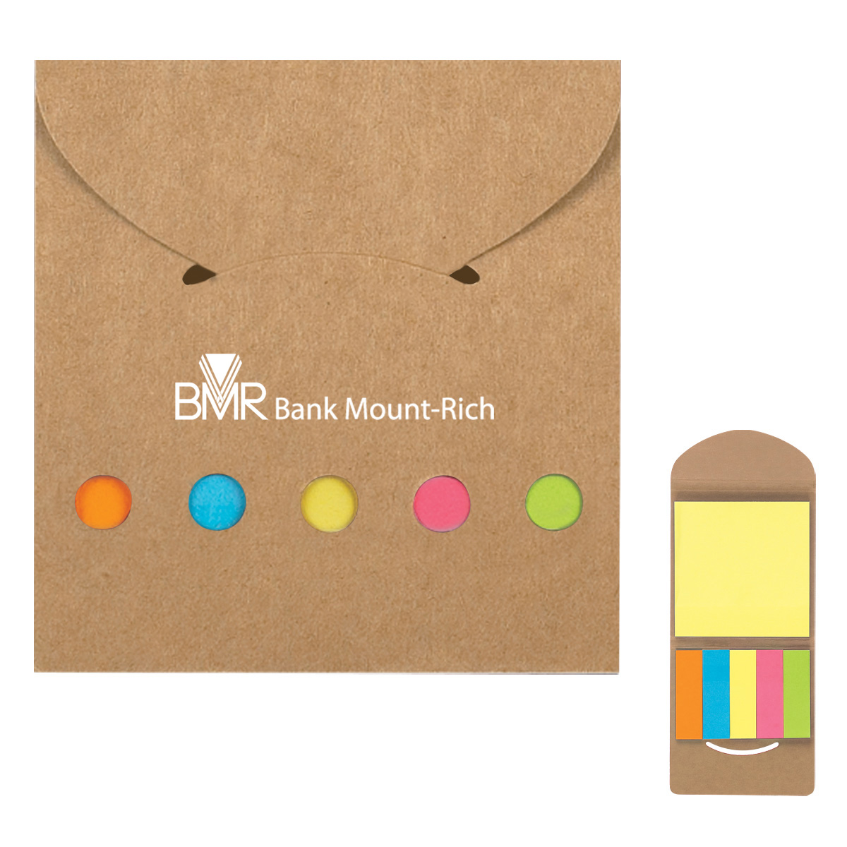 Picture of Sticky Notes And Flags In Pocket Case