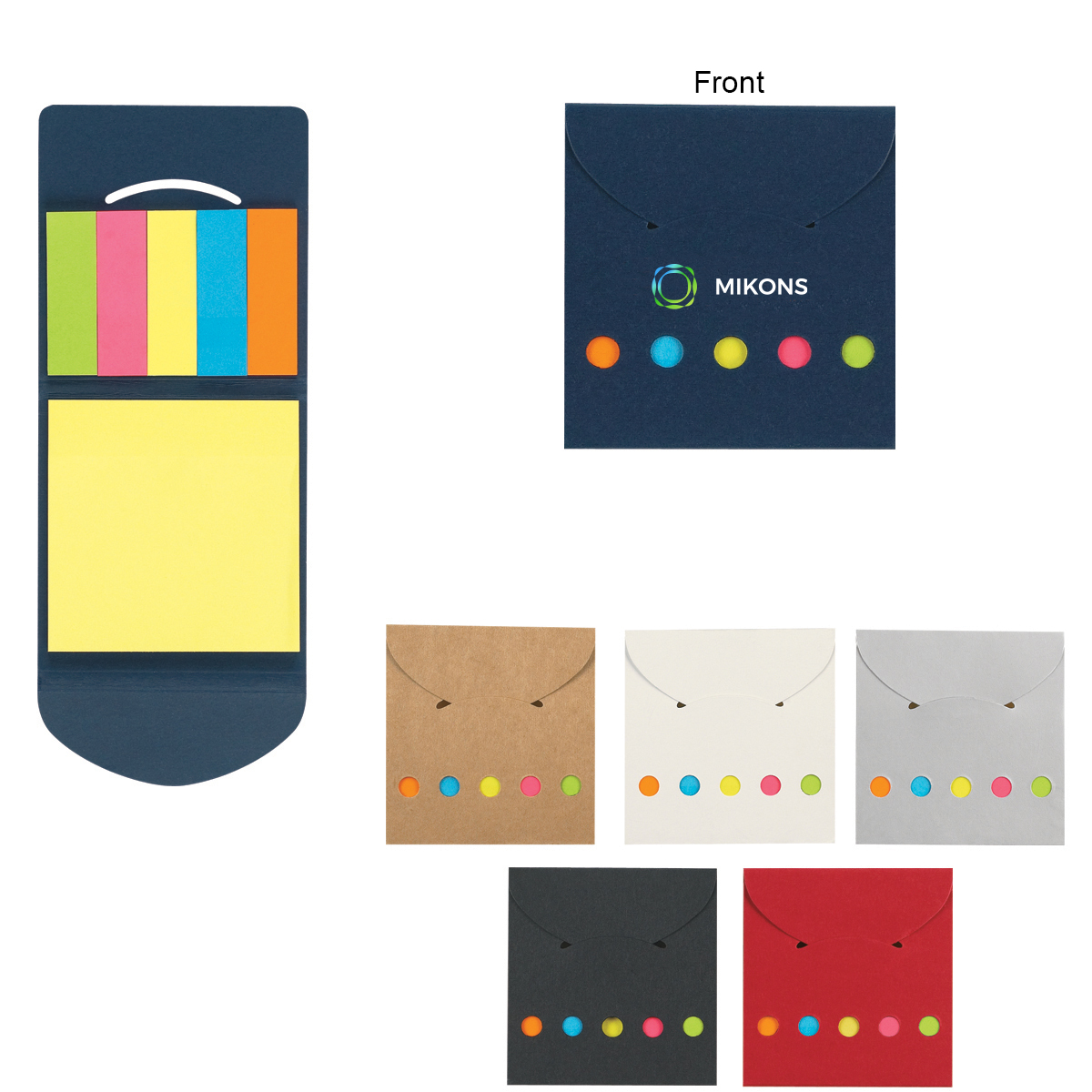 Picture of Sticky Notes And Flags In Pocket Case