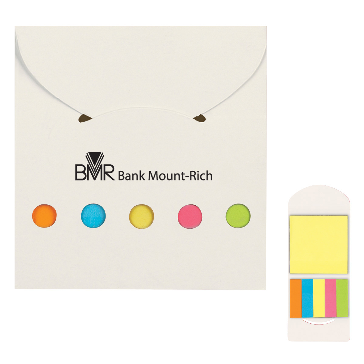 Picture of Sticky Notes And Flags In Pocket Case