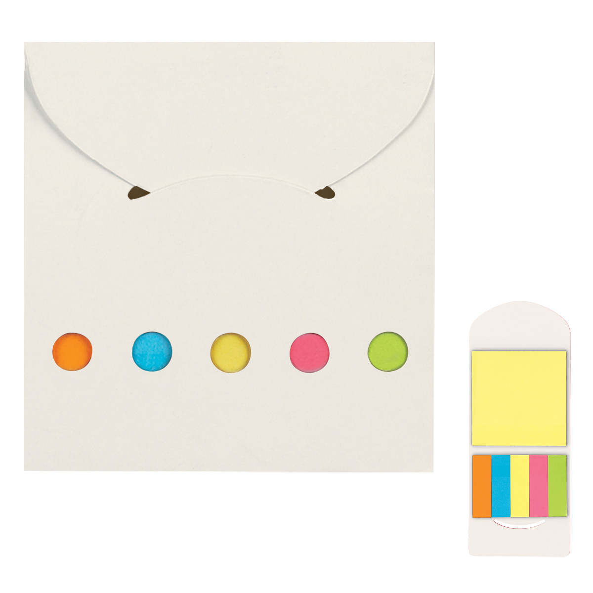 Picture of Sticky Notes And Flags In Pocket Case
