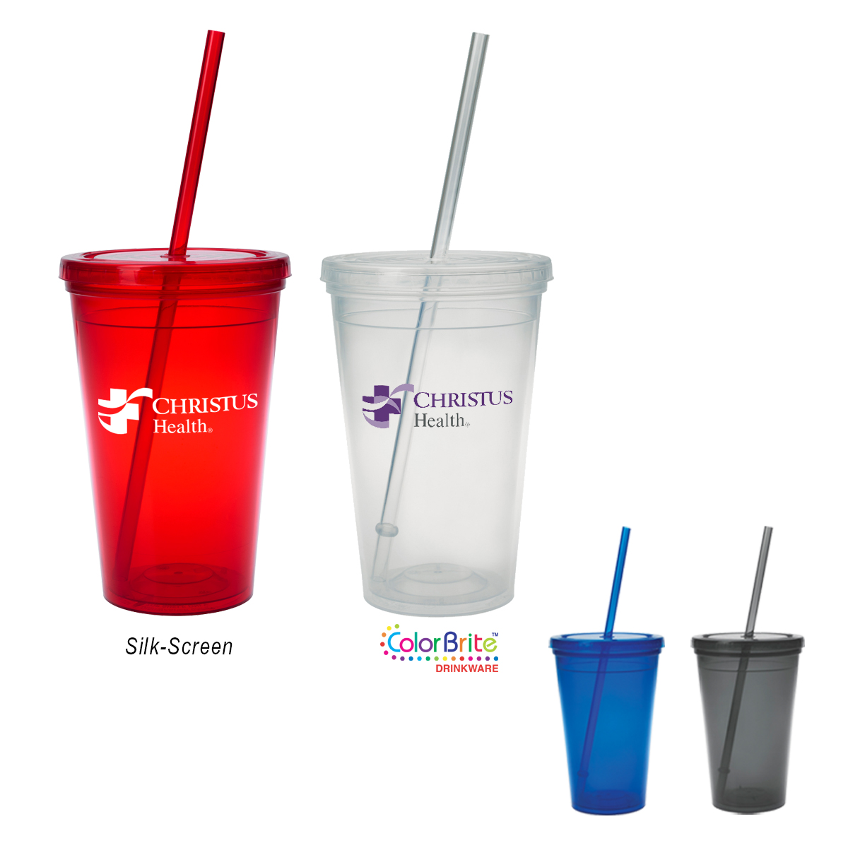Picture of 16 Oz. Sunsplash Double Wall Tumbler