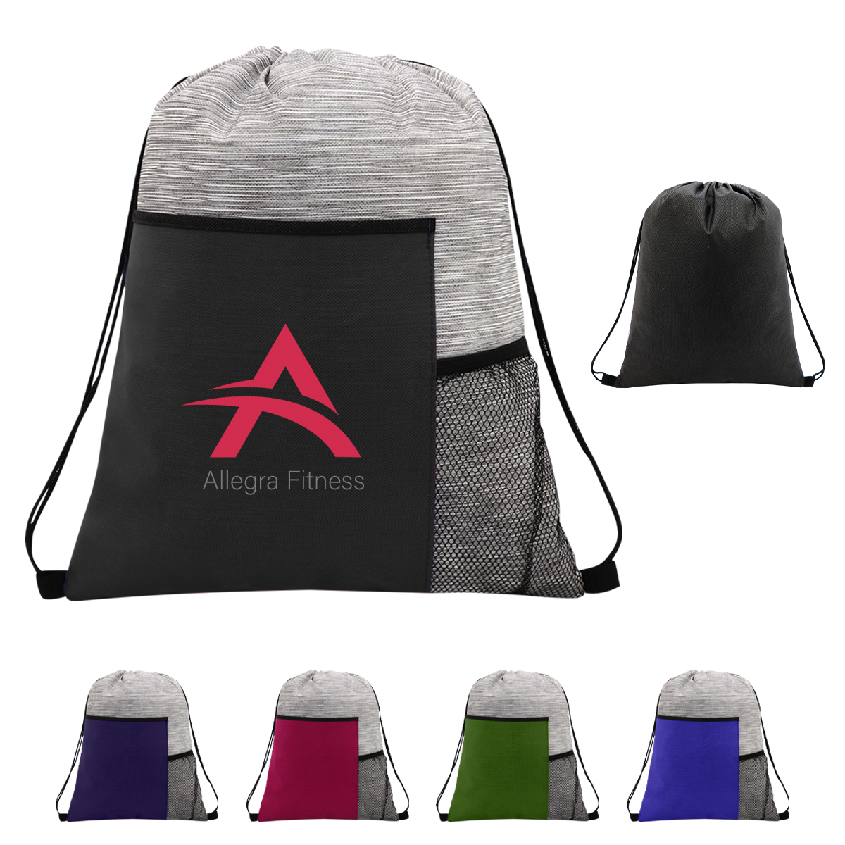 Picture of Portage Non-woven Drawstring Bag