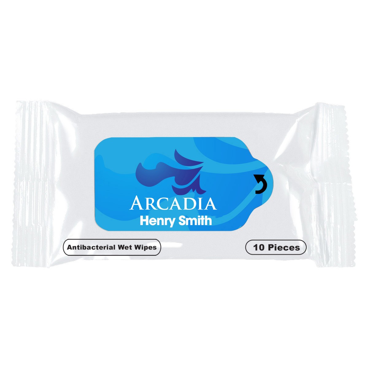 Picture of Antibacterial Wet Wipe Packet