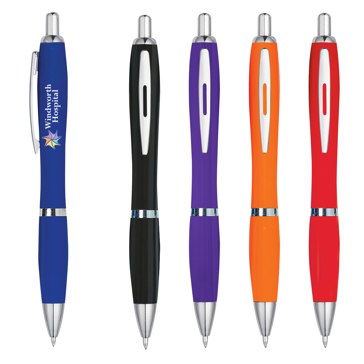 Picture of Satin Pen With Antimicrobial Additive