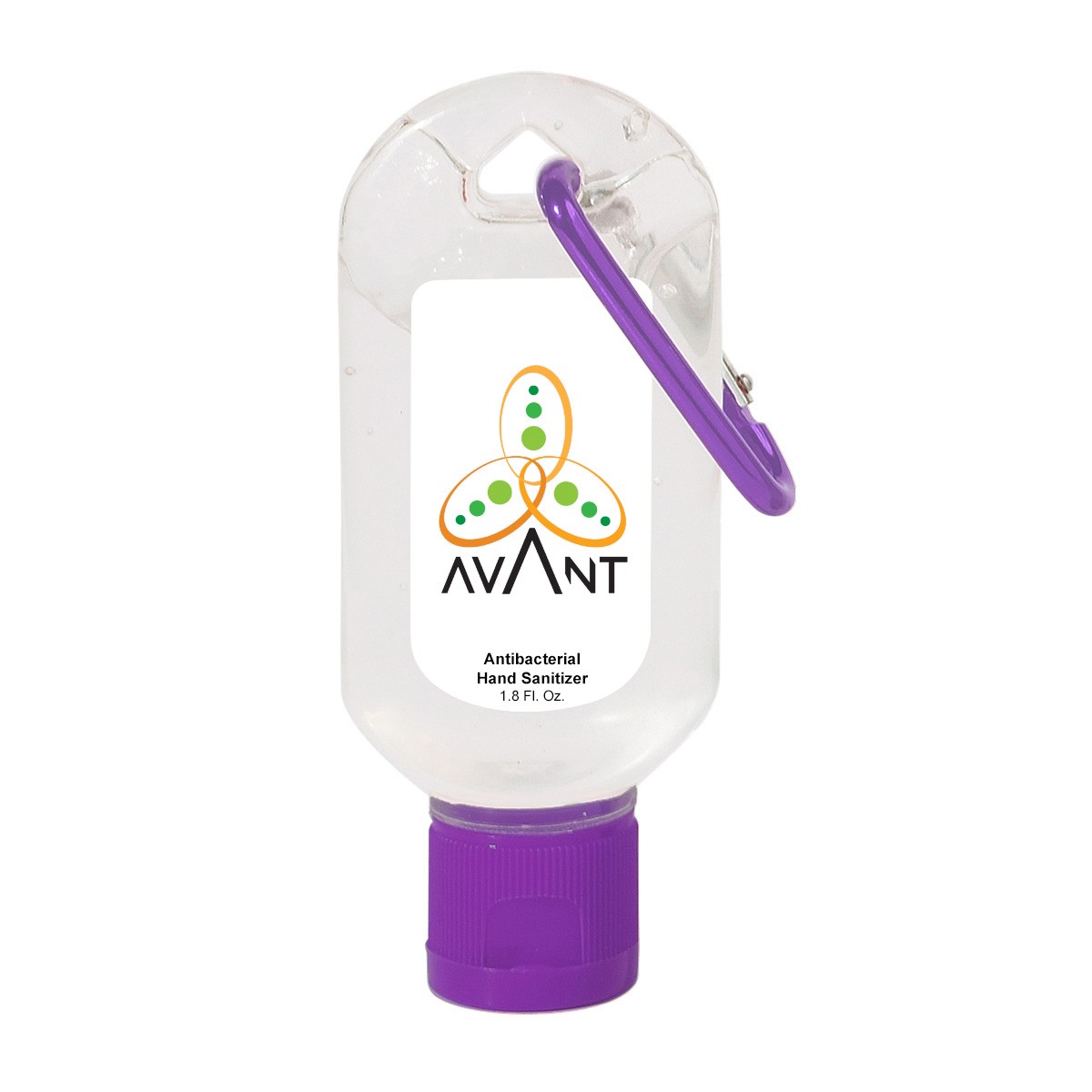 Picture of 1.8 Oz. Hand Sanitizer With Carabiner