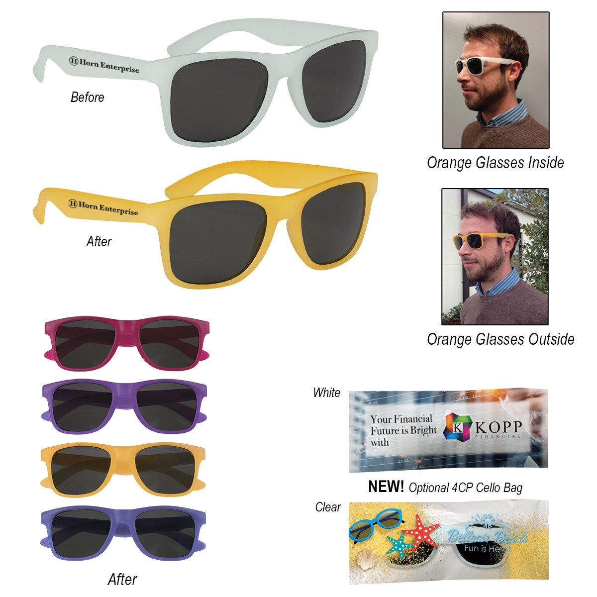 Picture of Color Changing Malibu Sunglasses