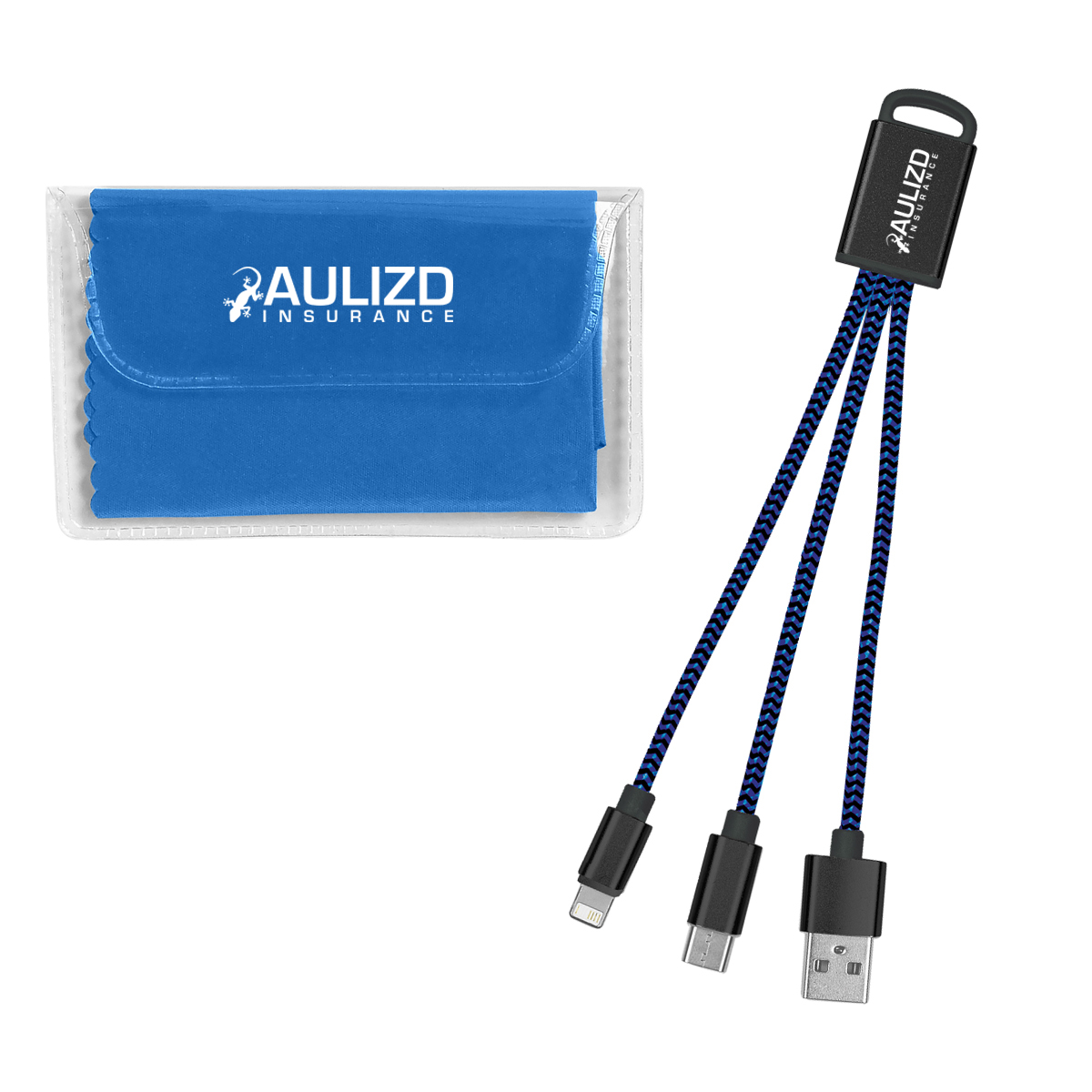 Picture of Braided Charging Buddy & Micro Fiber Cloth Set