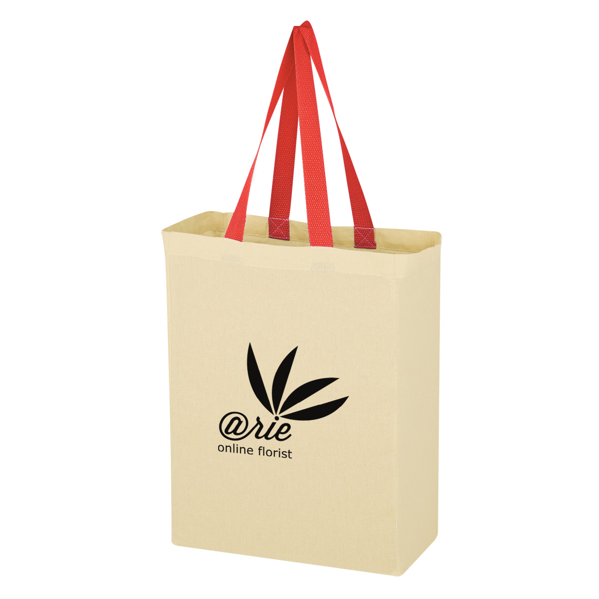 Picture of Natural Cotton Canvas Grocery Tote Bag