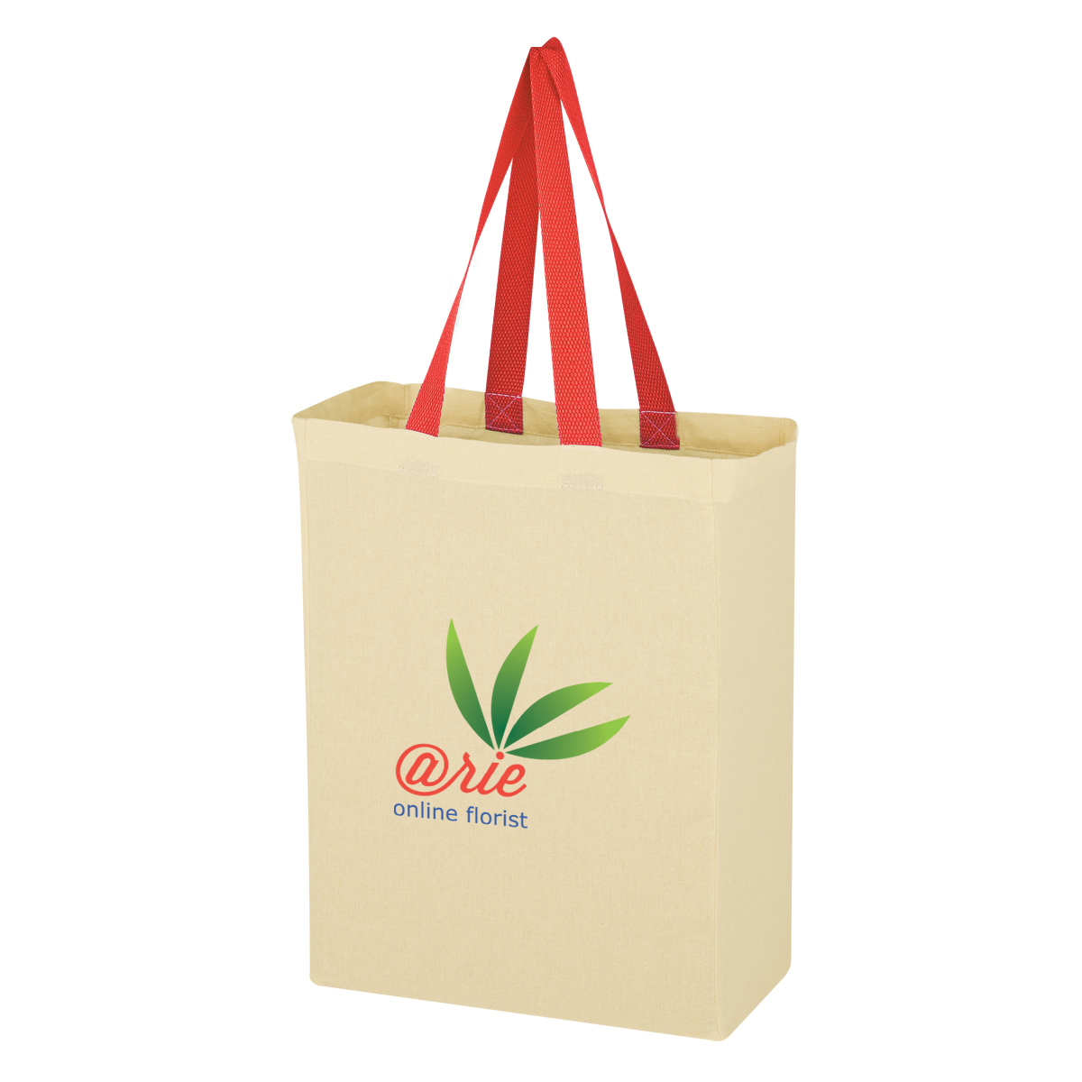 Picture of Natural Cotton Canvas Grocery Tote Bag