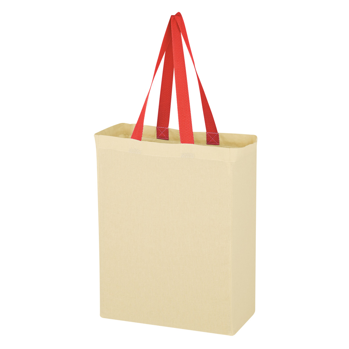 Picture of Natural Cotton Canvas Grocery Tote Bag