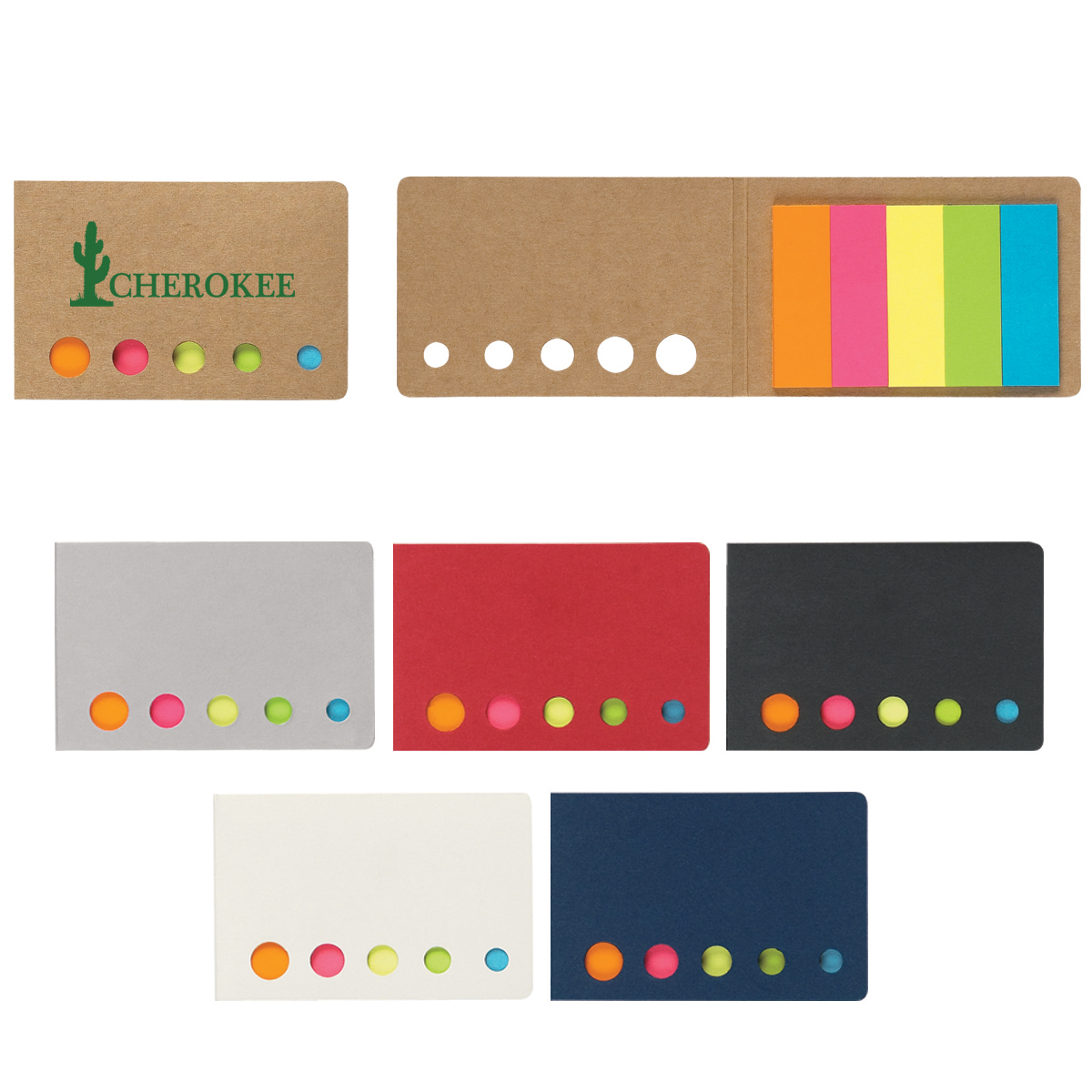 Picture of Sticky Flags In Pocket Case