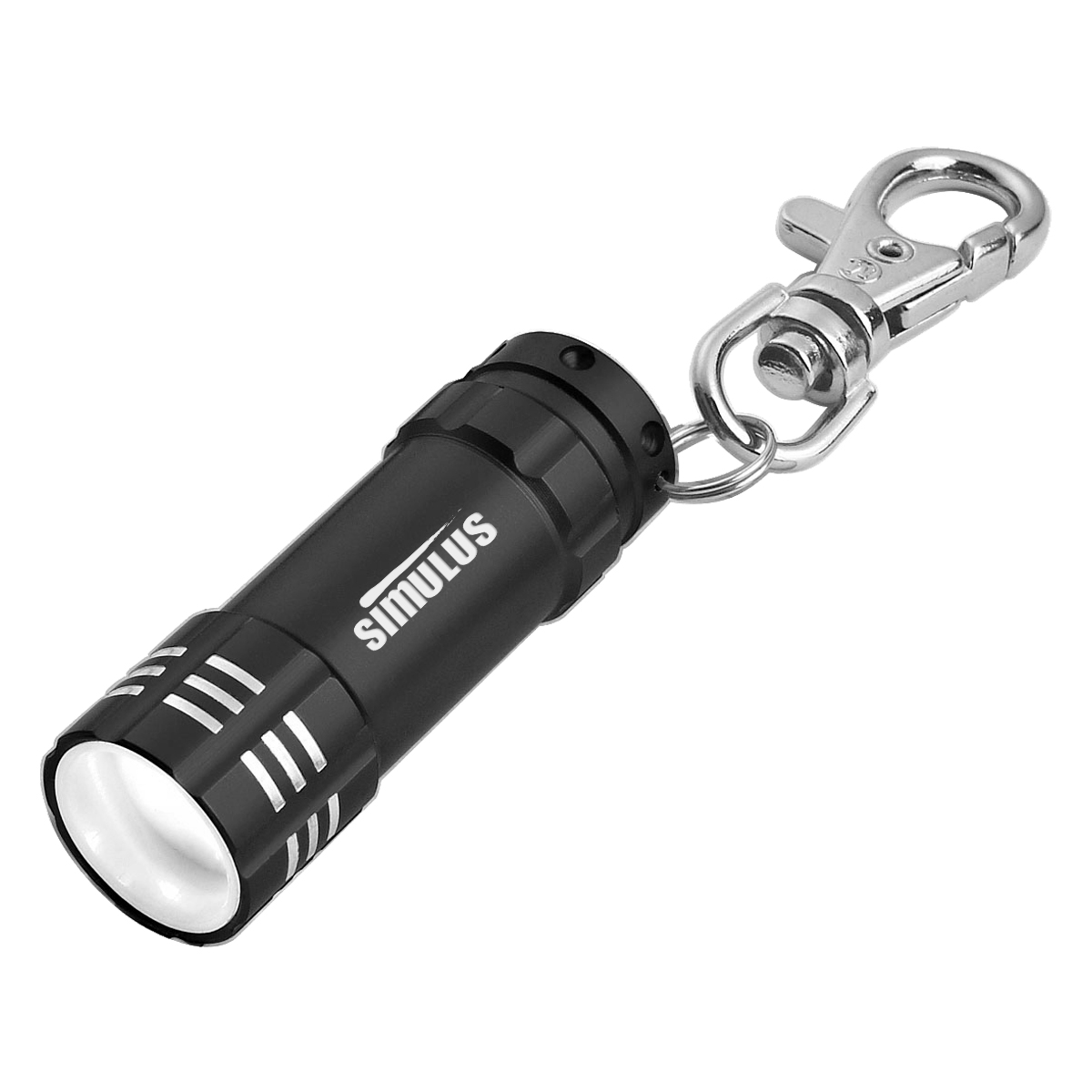 Picture of Mini Aluminum Led Flashlight With Key Clip