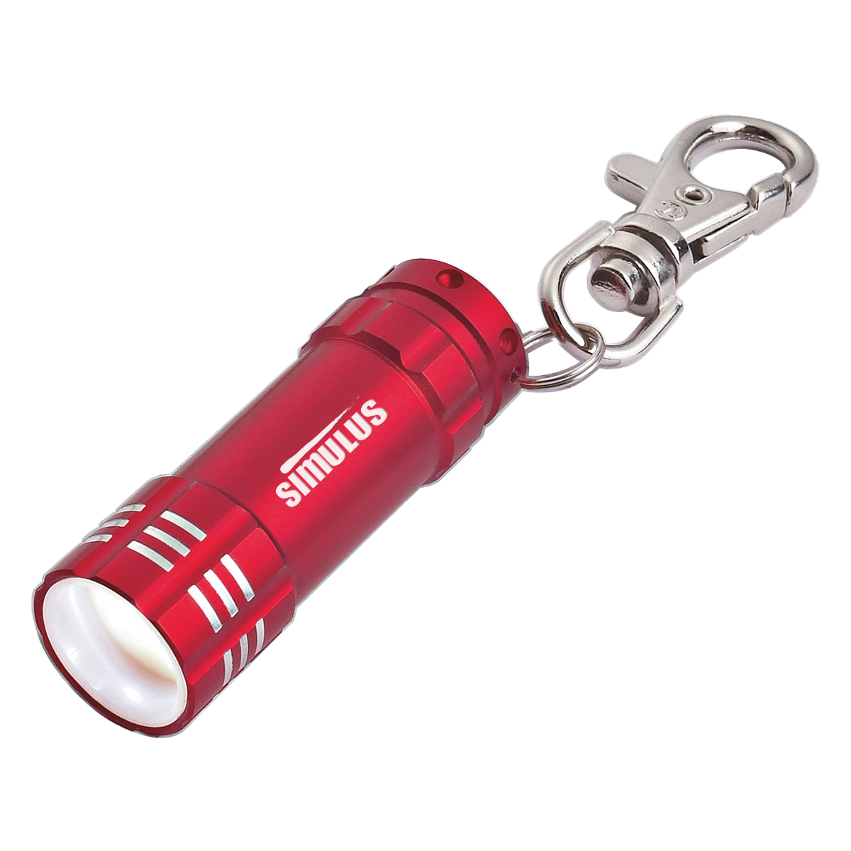 Picture of Mini Aluminum Led Flashlight With Key Clip