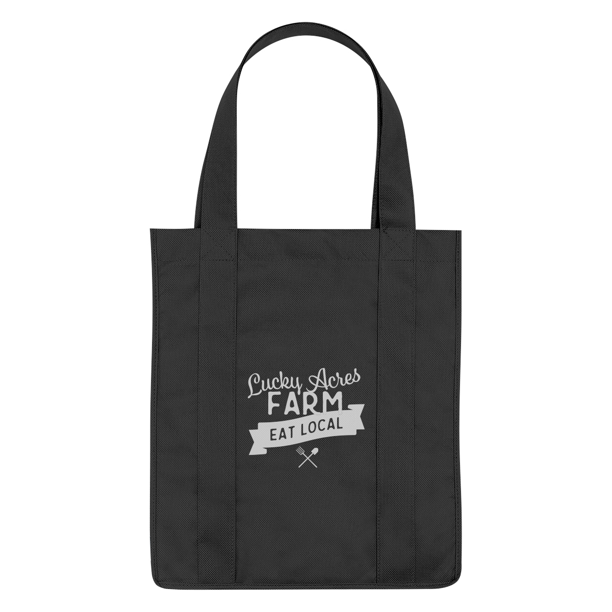 Picture of Non-woven Shopper Tote Bag With 100% Rpet Material