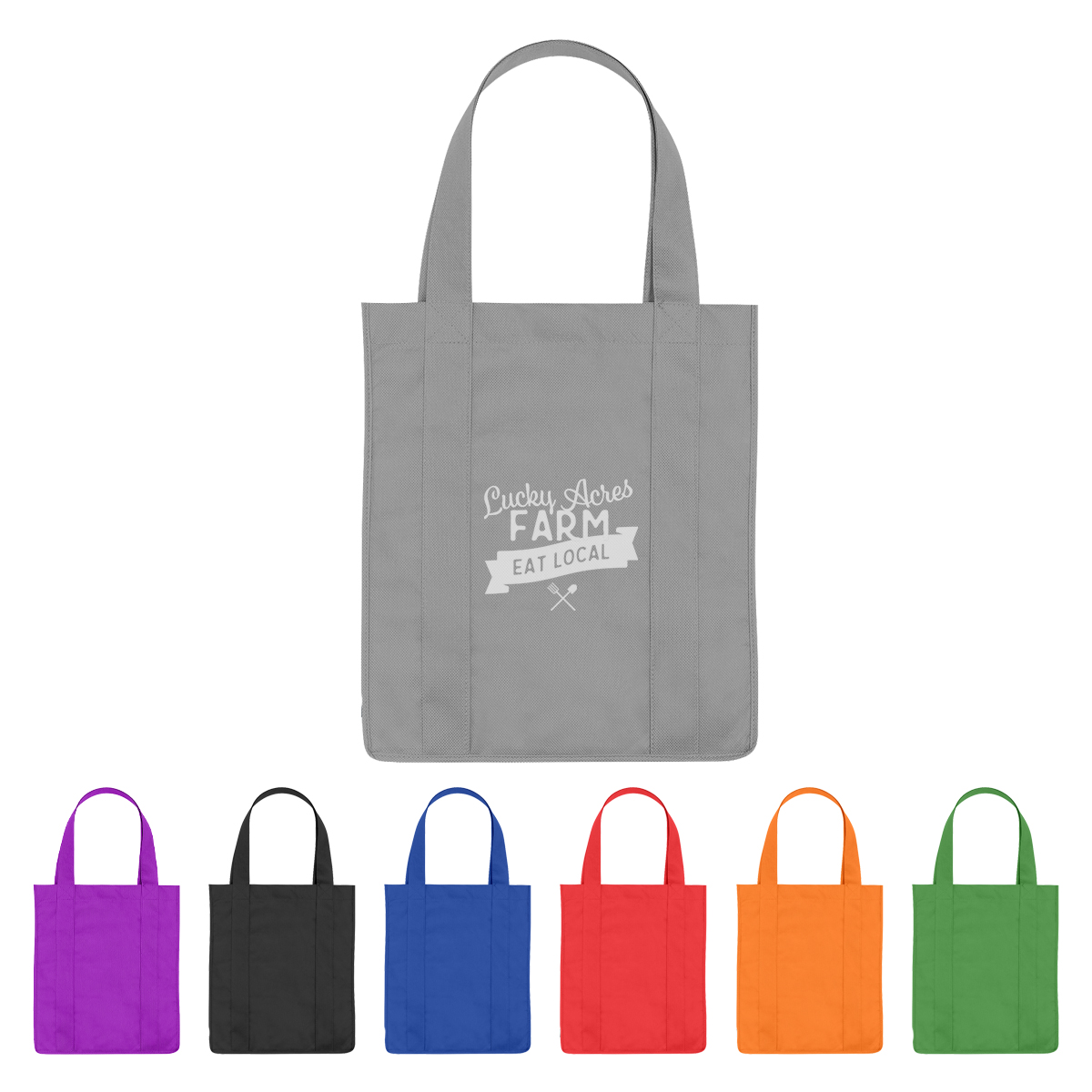 Picture of Non-woven Shopper Tote Bag With 100% Rpet Material