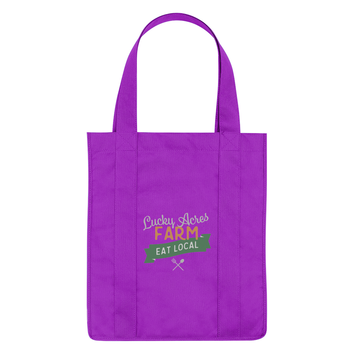 Picture of Non-woven Shopper Tote Bag With 100% Rpet Material