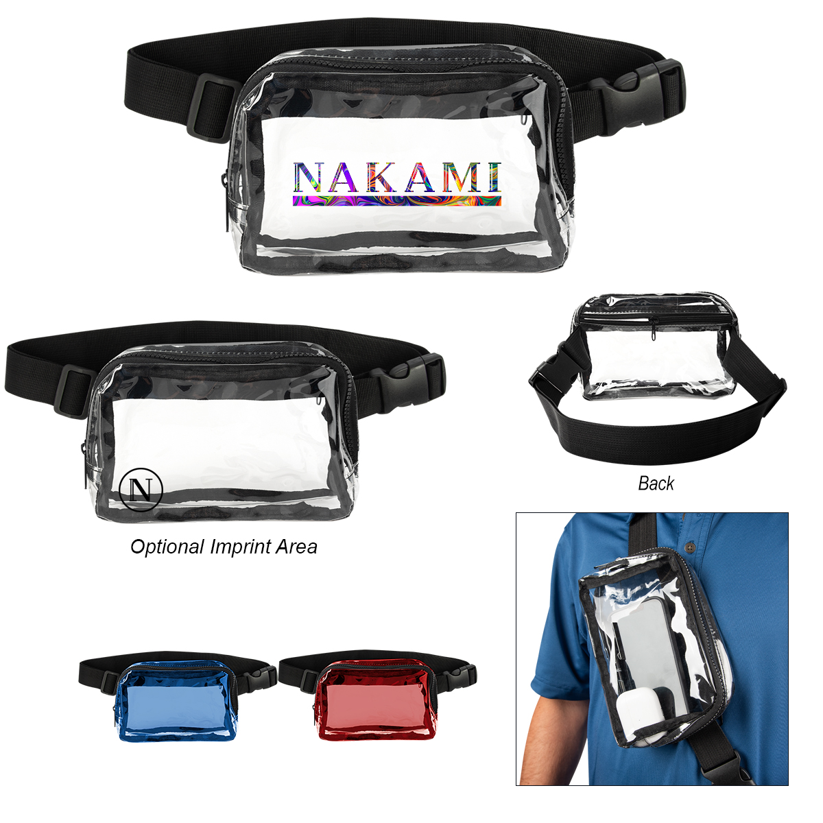 Picture of Anywhere Clear Belt Bag