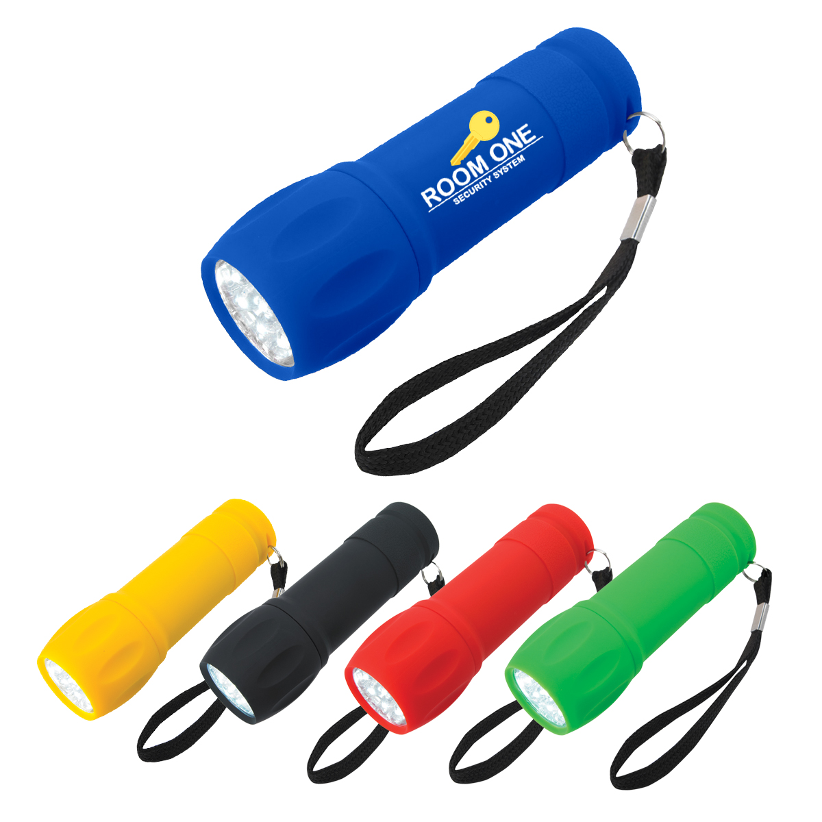 Picture of Rubberized Torch Light With Strap