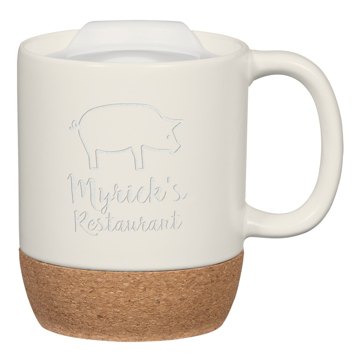 Picture of 14 Oz. Cork Base Ceramic Mug