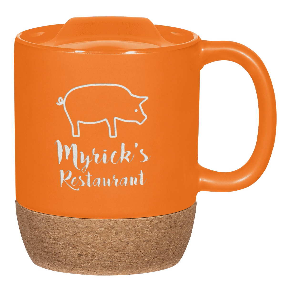Picture of 14 Oz. Cork Base Ceramic Mug