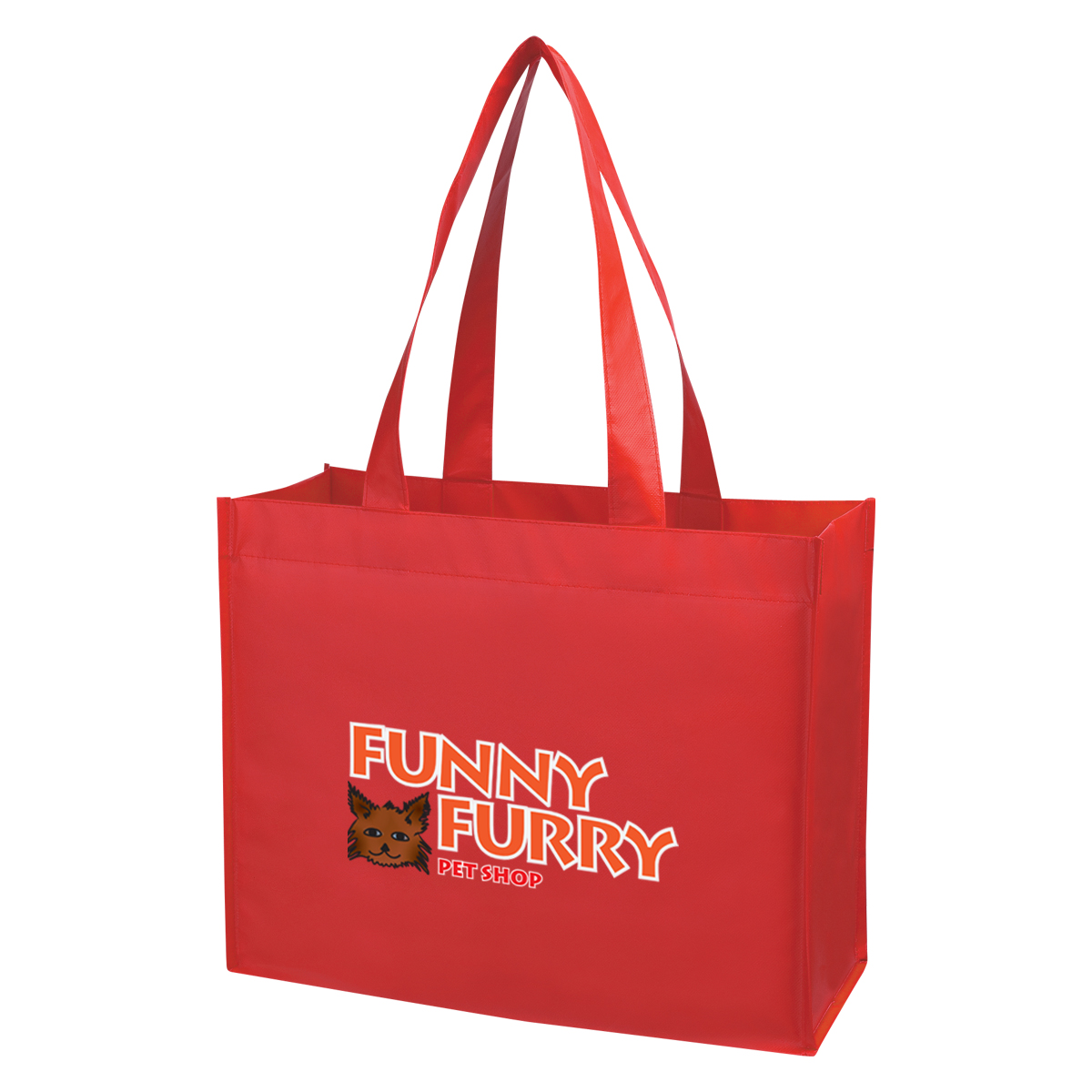 Picture of Matte Laminated Non-woven Shopper Tote Bag