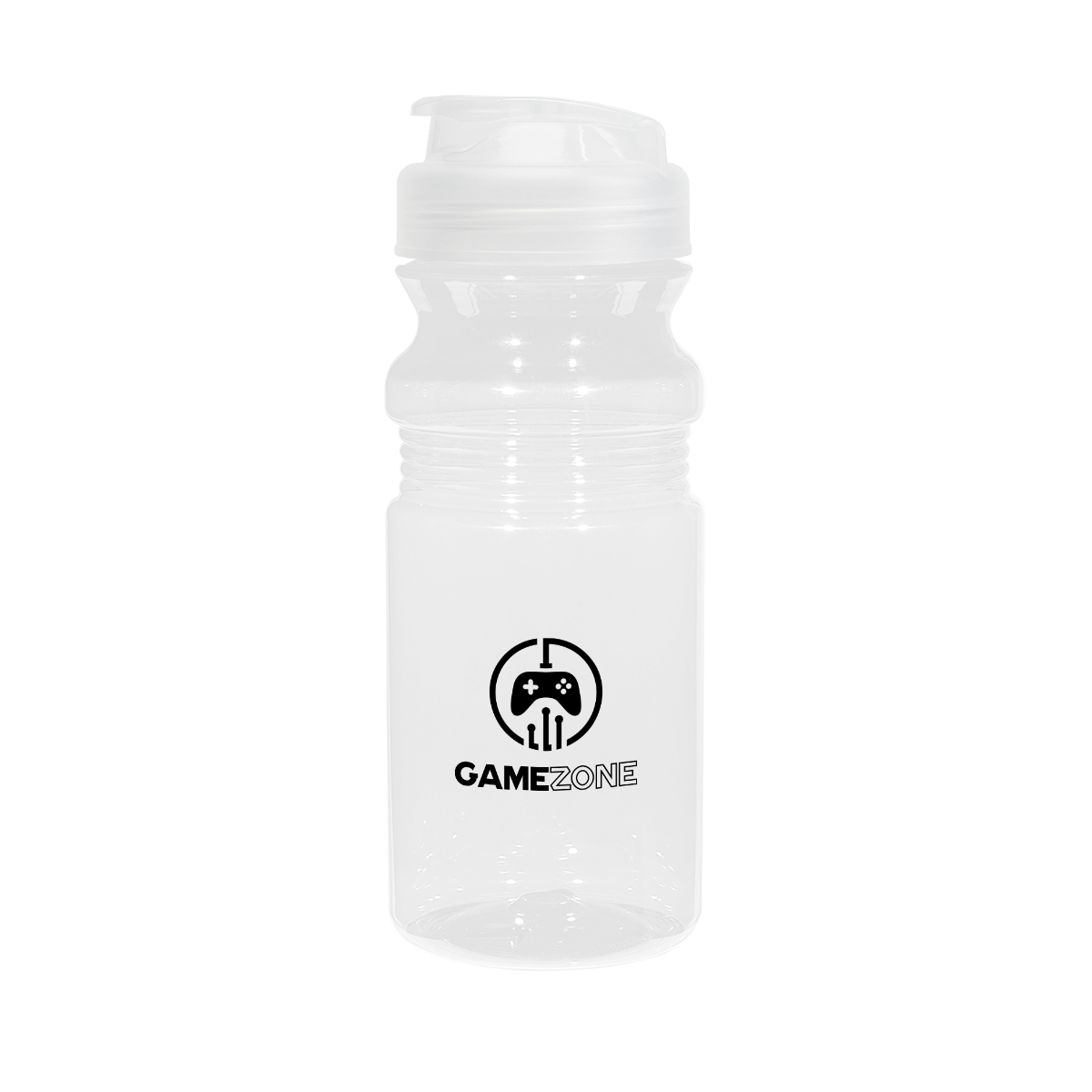 Picture of 20 Oz. Poly-clear™ Fitness Bottle With Super Sipper Lid