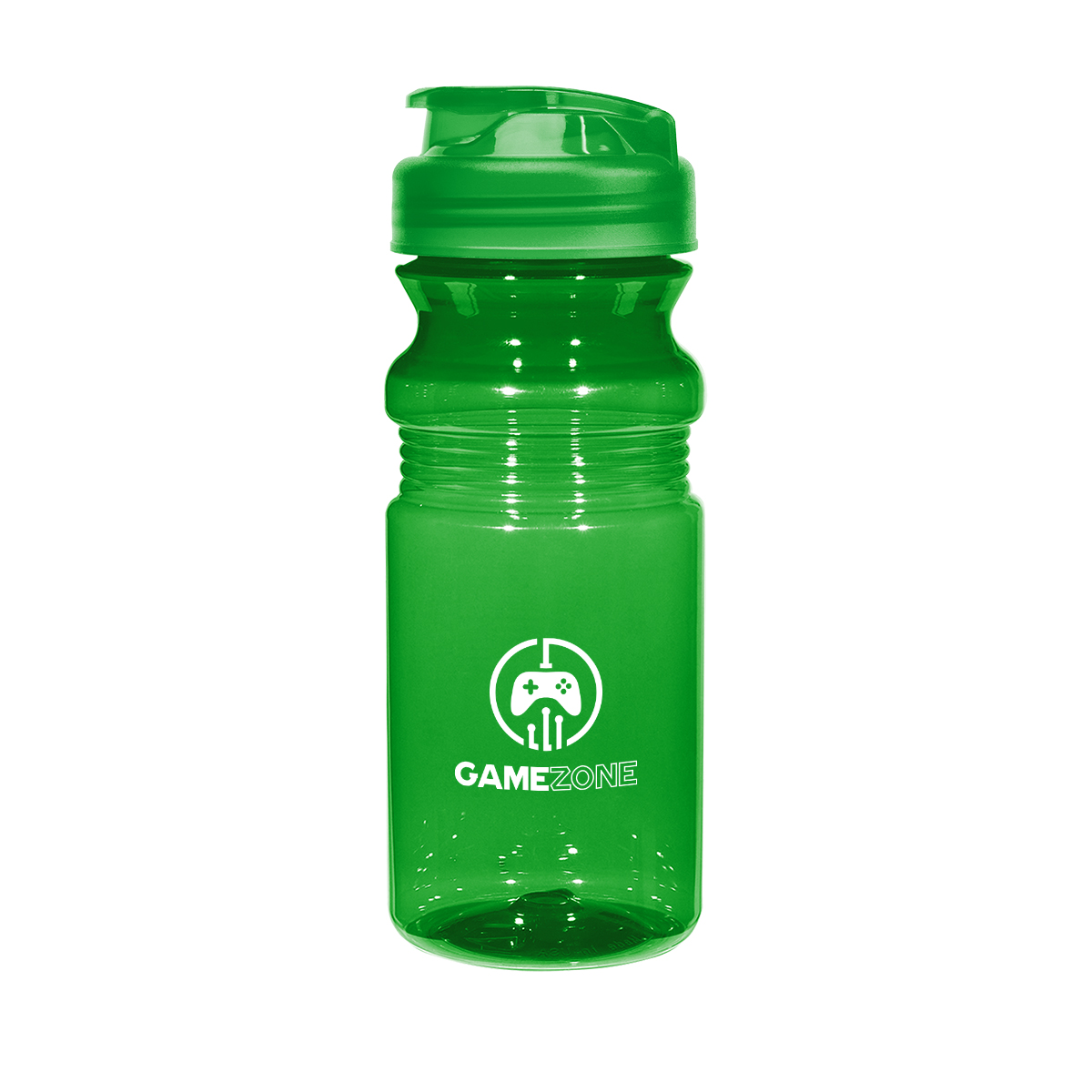 Picture of 20 Oz. Poly-clear™ Fitness Bottle With Super Sipper Lid