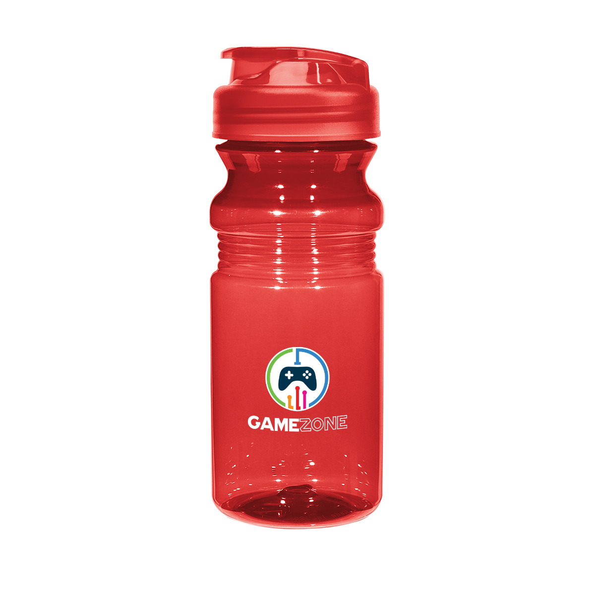 Picture of 20 Oz. Poly-clear™ Fitness Bottle With Super Sipper Lid