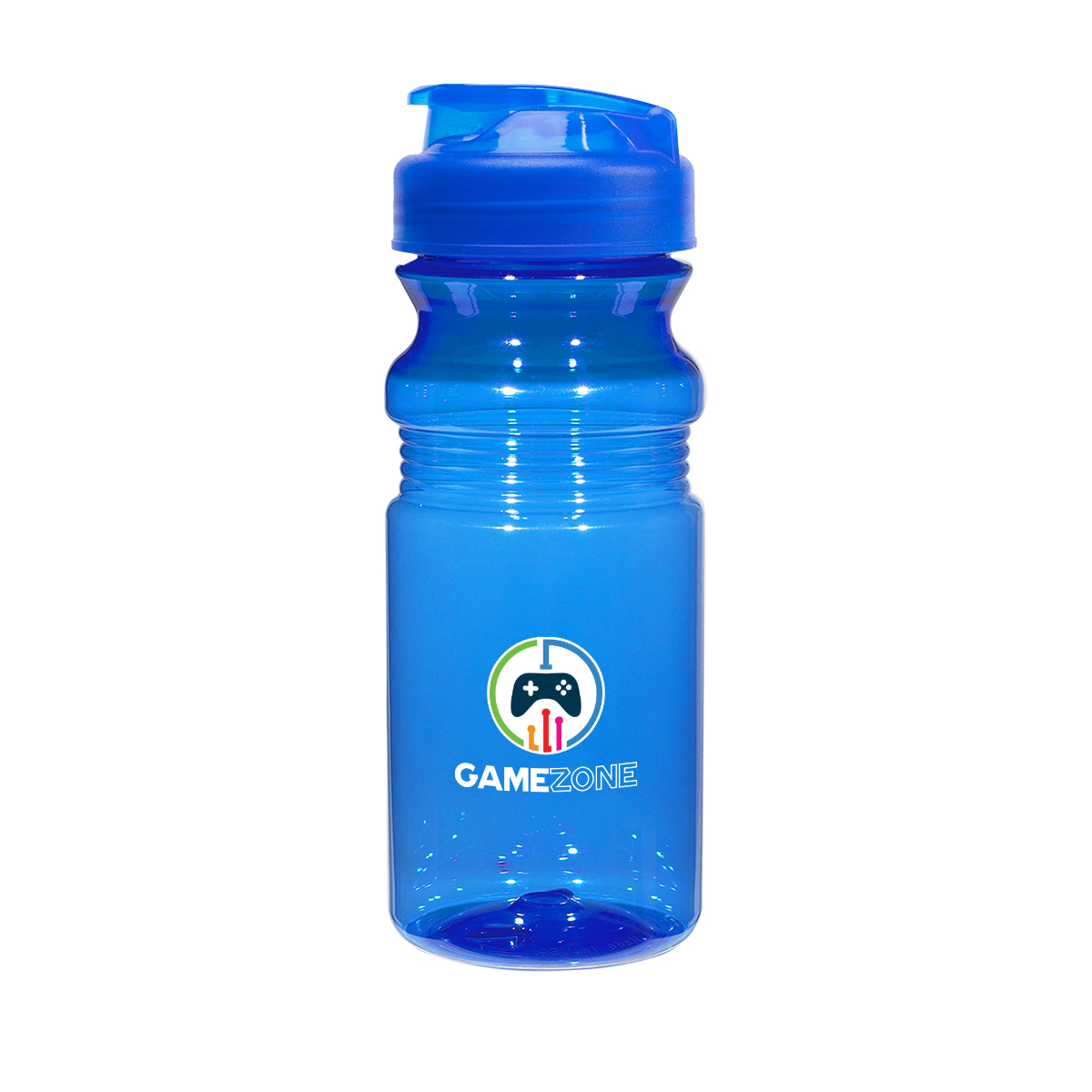 Picture of 20 Oz. Poly-clear™ Fitness Bottle With Super Sipper Lid