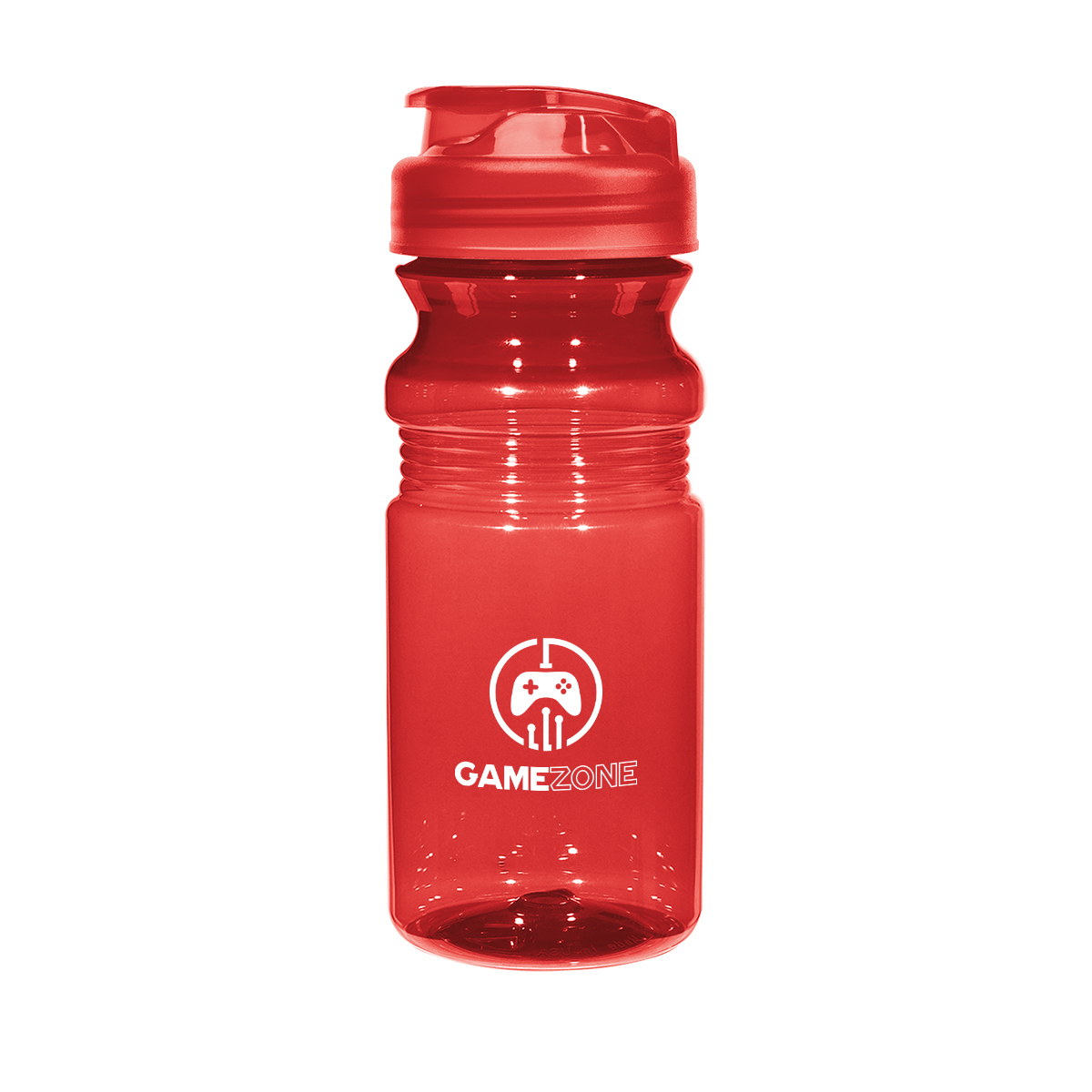 Picture of 20 Oz. Poly-clear™ Fitness Bottle With Super Sipper Lid